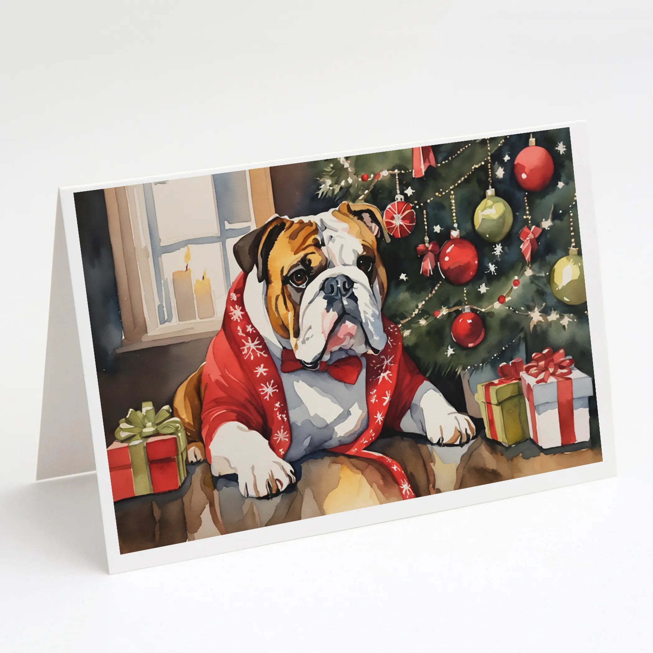 Cozy Christmas Greeting Cards  - Size: 5X7 | Pack Of: 8 | Collection name: Cozy christmas