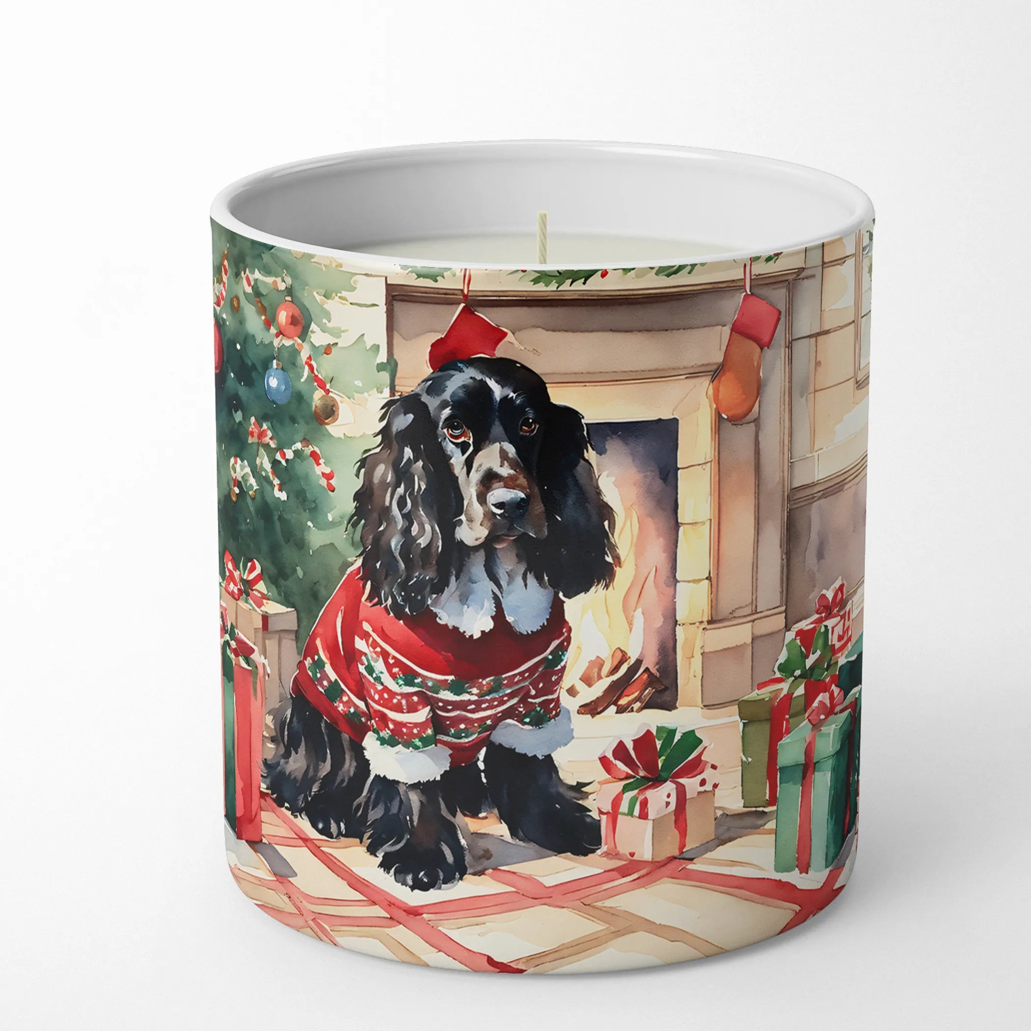 Cozy Christmas Decorative Soy Candle - Size: 10 OZ | Pack Of: 1 | Collection name: Cozy christmas