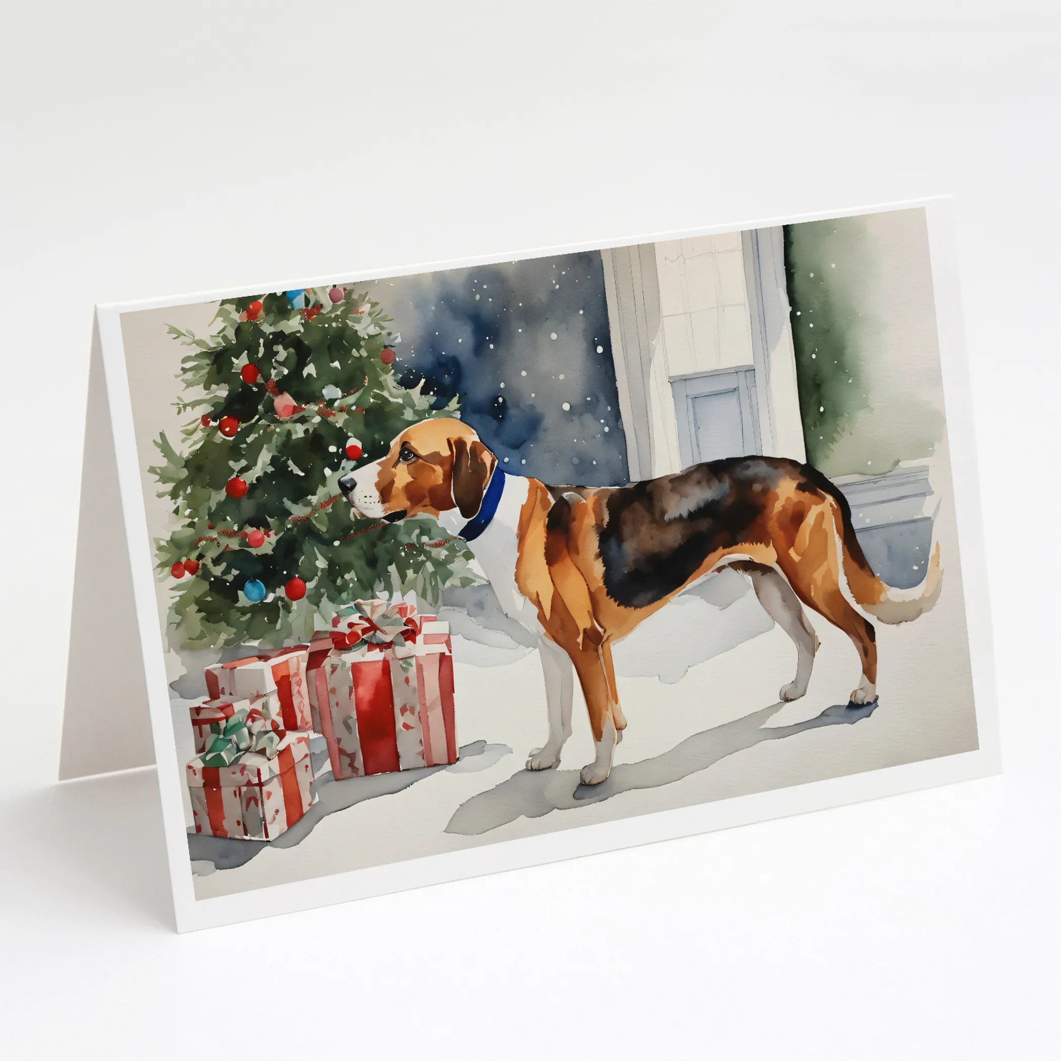 Cozy Christmas Greeting Cards  - Size: 5X7 | Pack Of: 8 | Collection name: Cozy christmas