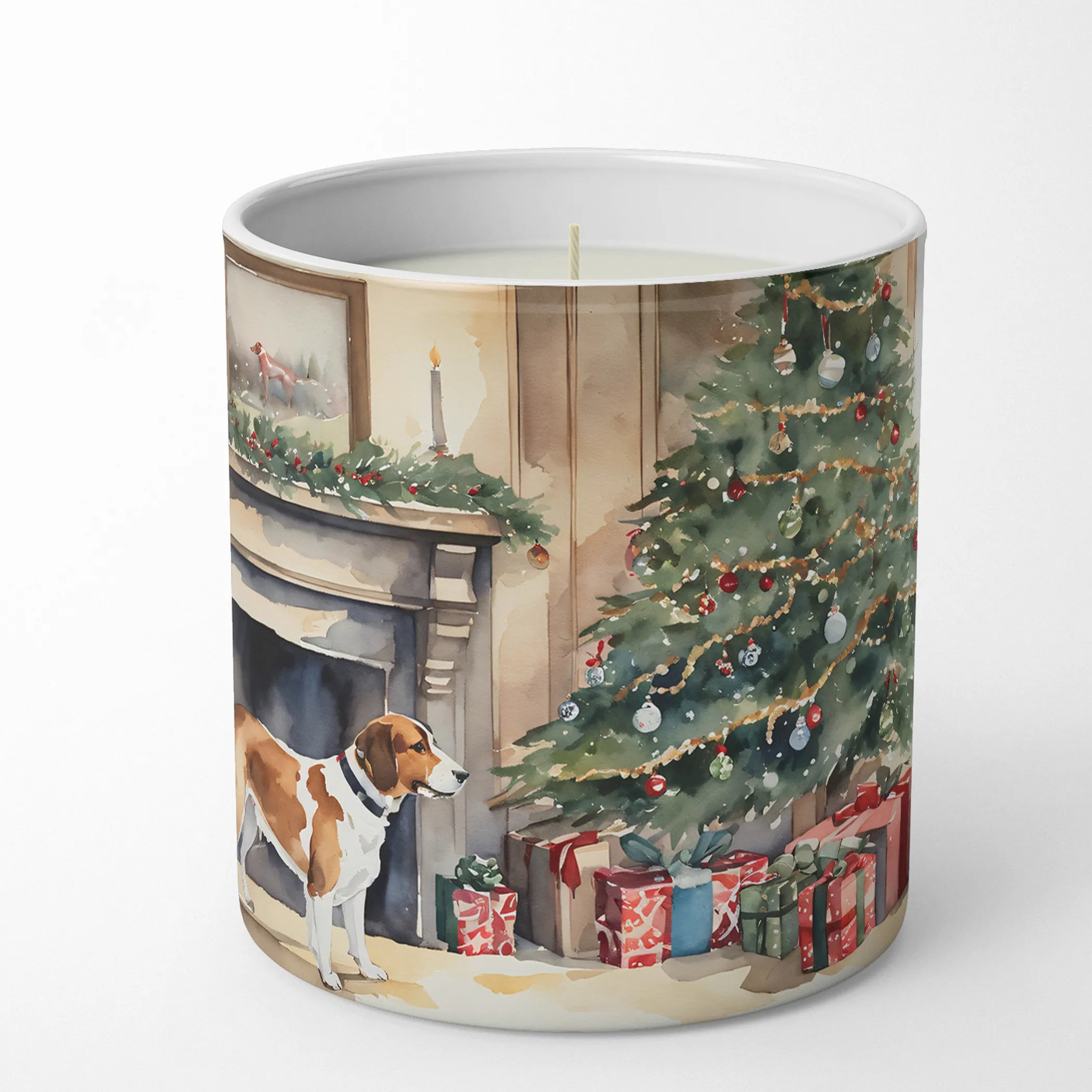 Cozy Christmas Decorative Soy Candle - Size: 10 OZ | Pack Of: 1 | Collection name: Cozy christmas