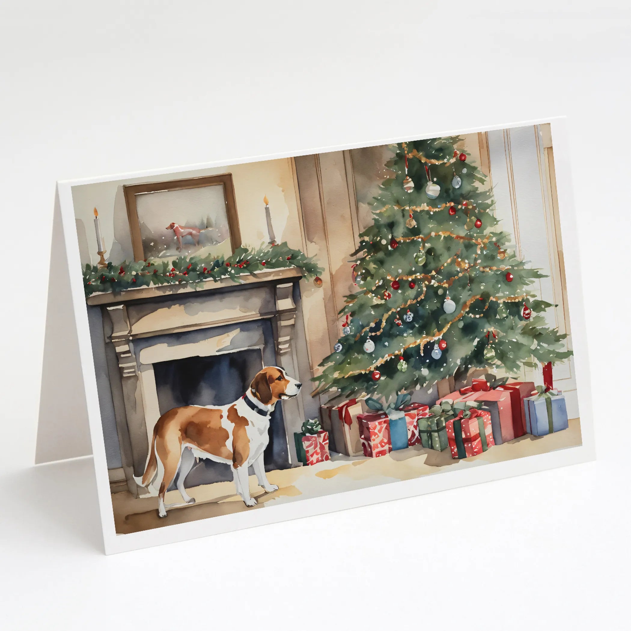 Cozy Christmas Greeting Cards  - Size: 5X7 | Pack Of: 8 | Collection name: Cozy christmas
