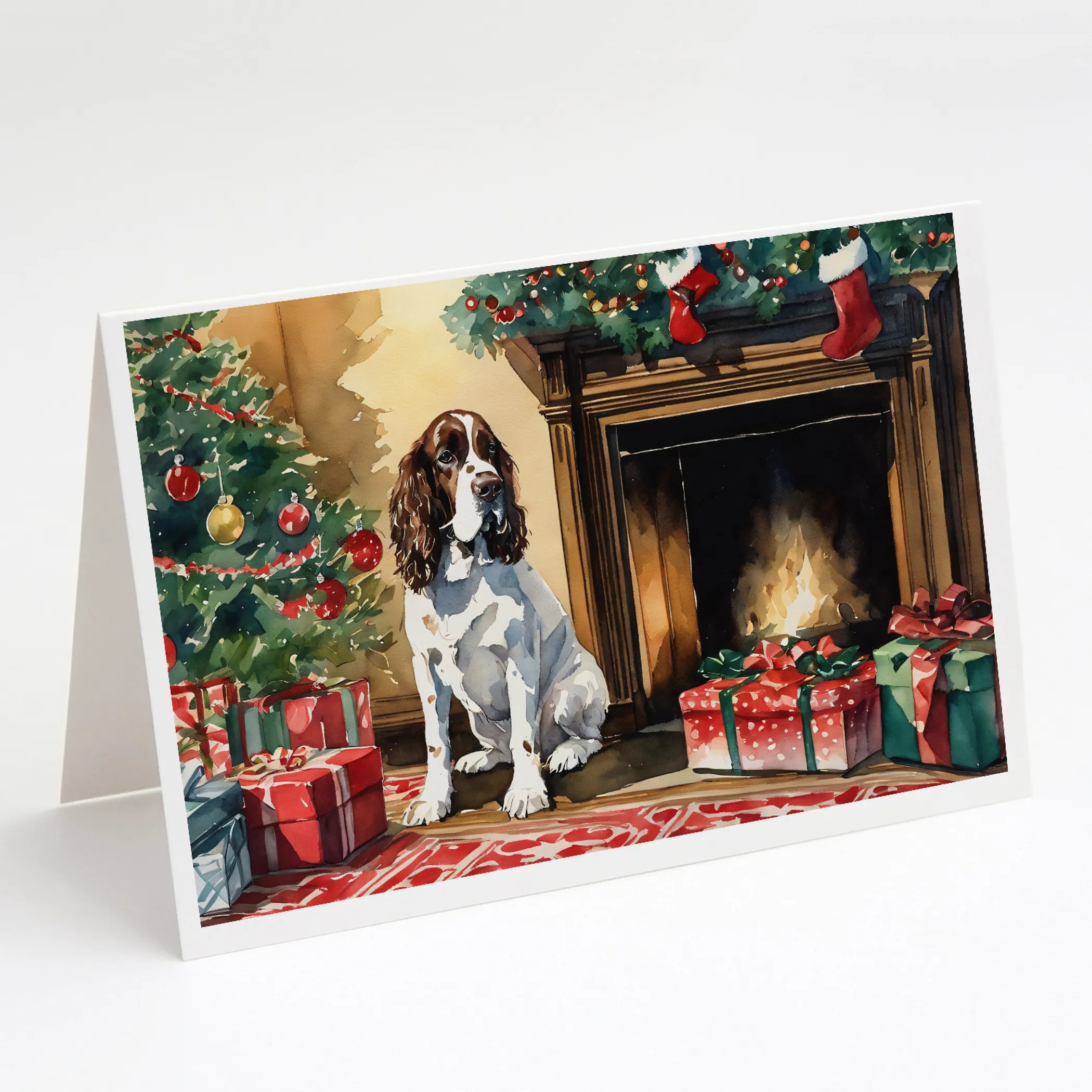 Cozy Christmas Greeting Cards  - Size: 5X7 | Pack Of: 8 | Collection name: Cozy christmas