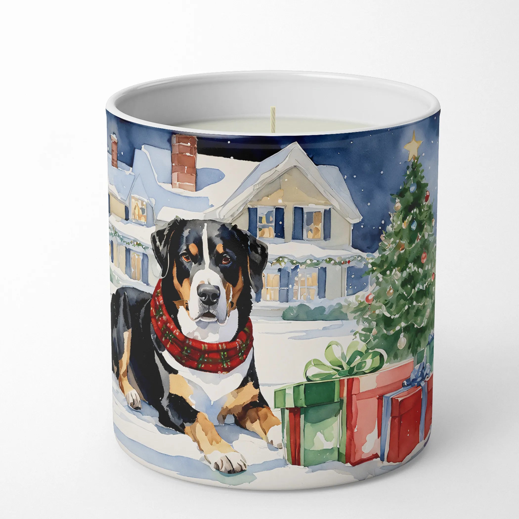 Cozy Christmas Decorative Soy Candle - Size: 10 OZ | Pack Of: 1 | Collection name: Cozy christmas