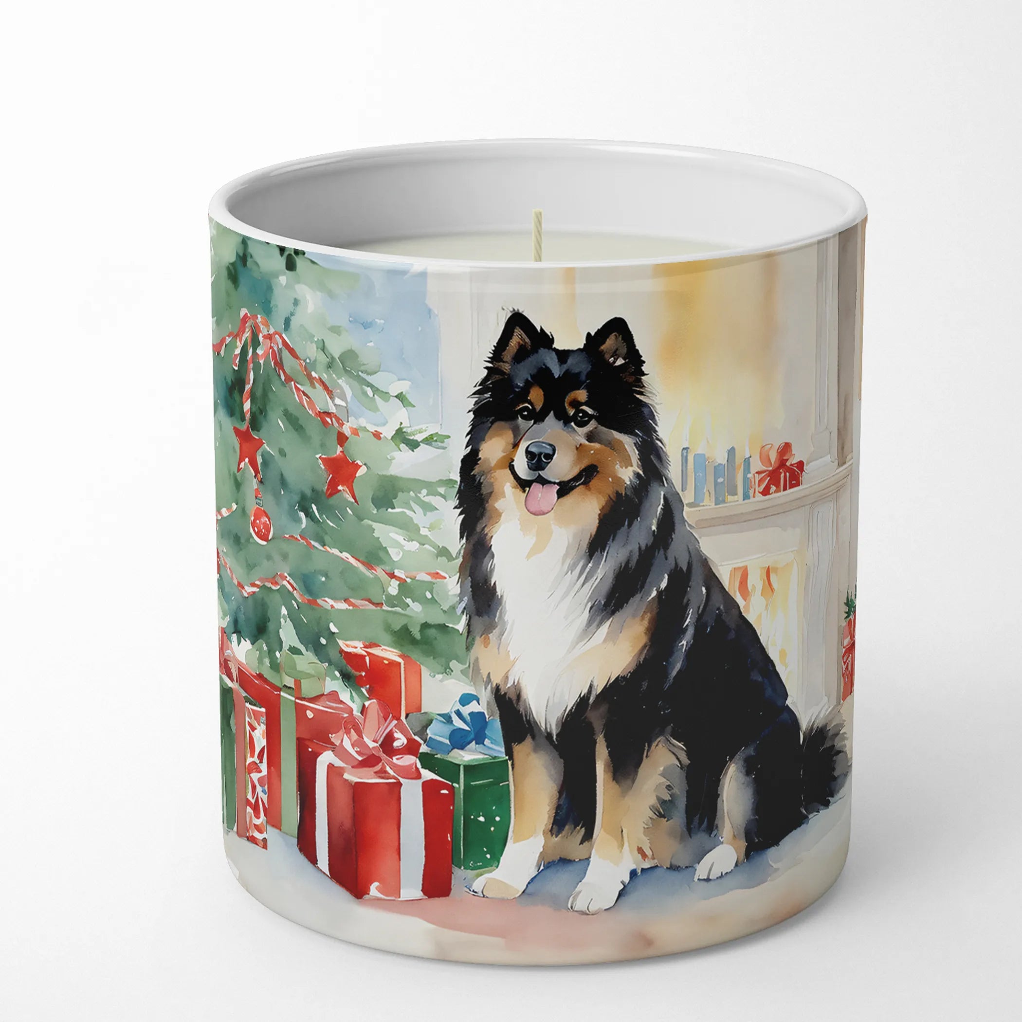 Cozy Christmas Decorative Soy Candle - Size: 10 OZ | Pack Of: 1 | Collection name: Cozy christmas