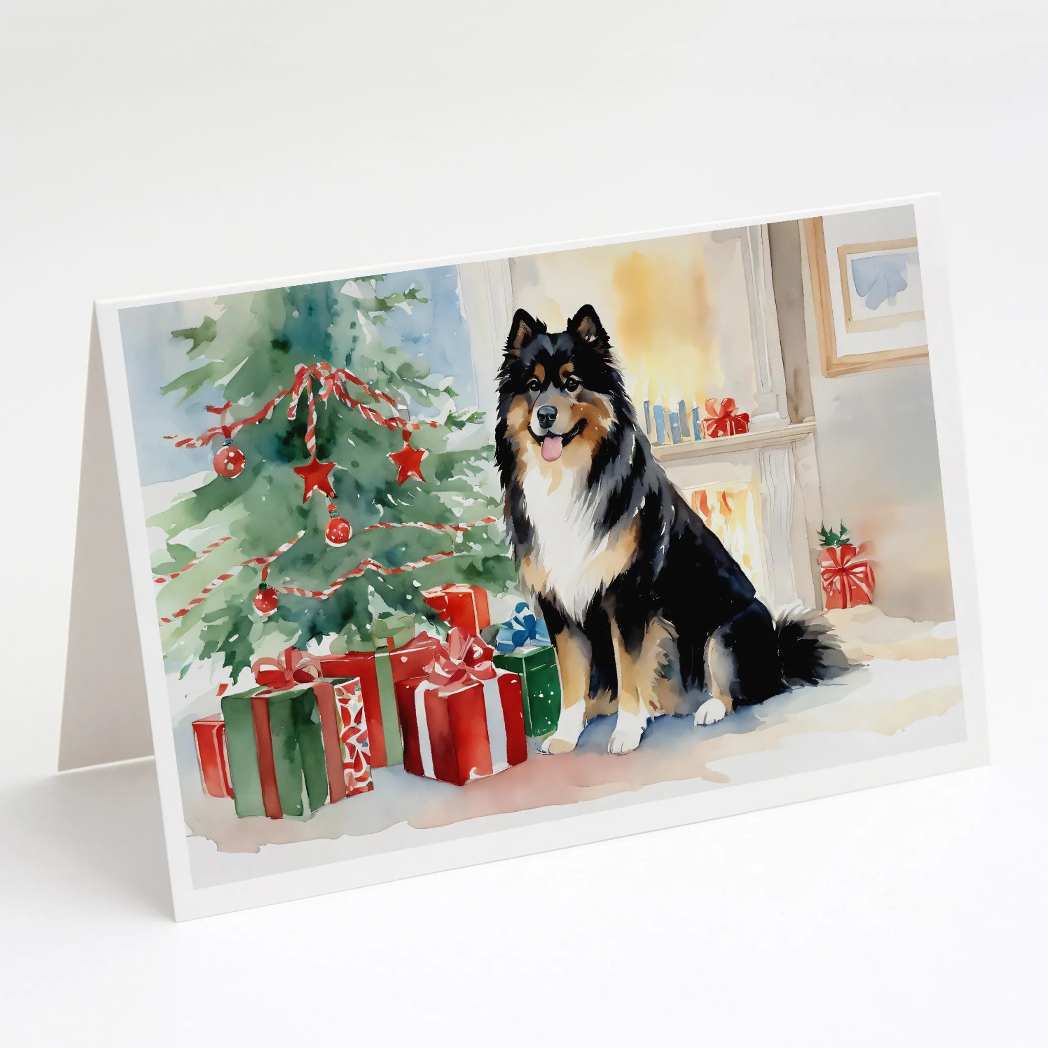 Cozy Christmas Greeting Cards  - Size: 5X7 | Pack Of: 8 | Collection name: Cozy christmas