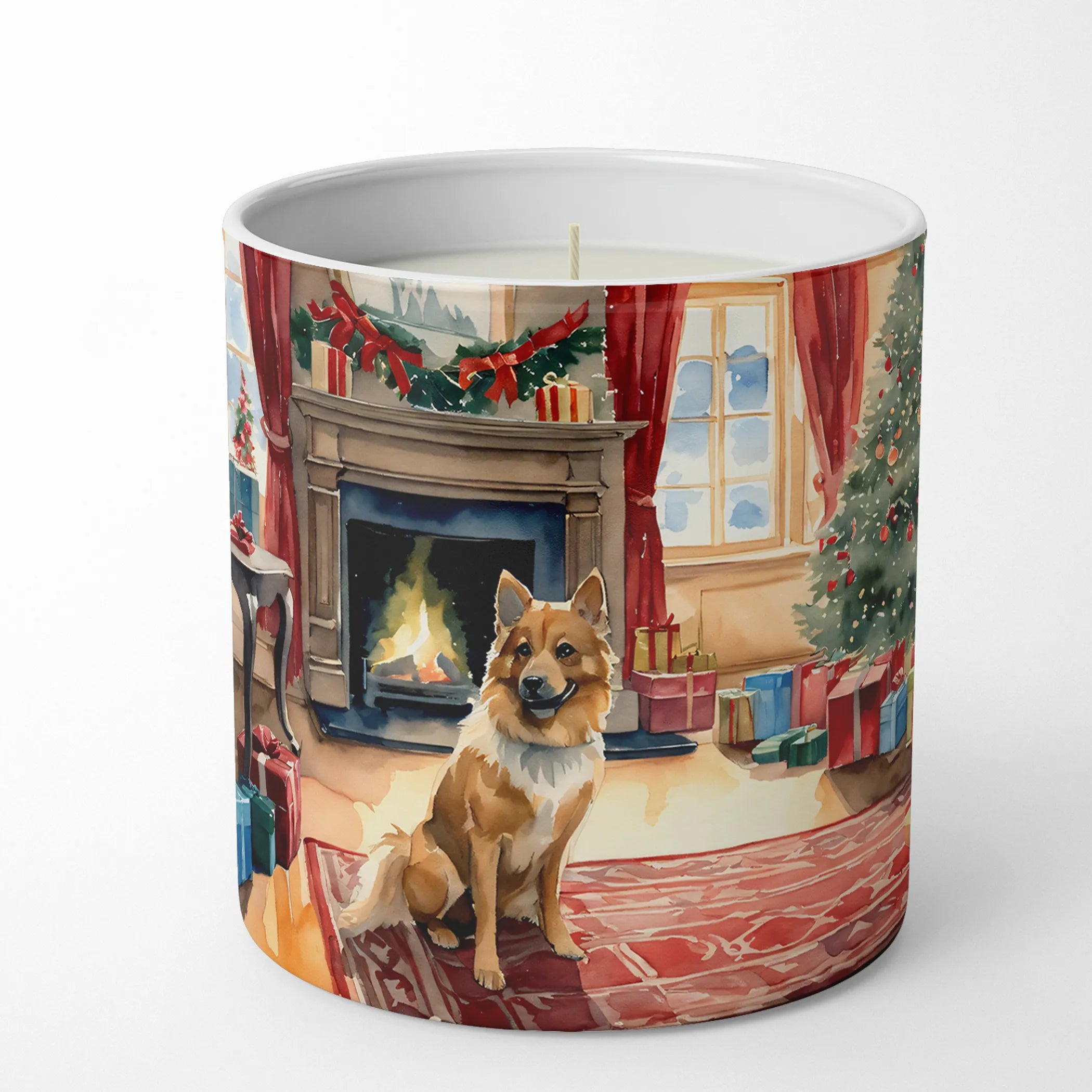 Cozy Christmas Decorative Soy Candle - Size: 10 OZ | Pack Of: 1 | Collection name: Cozy christmas