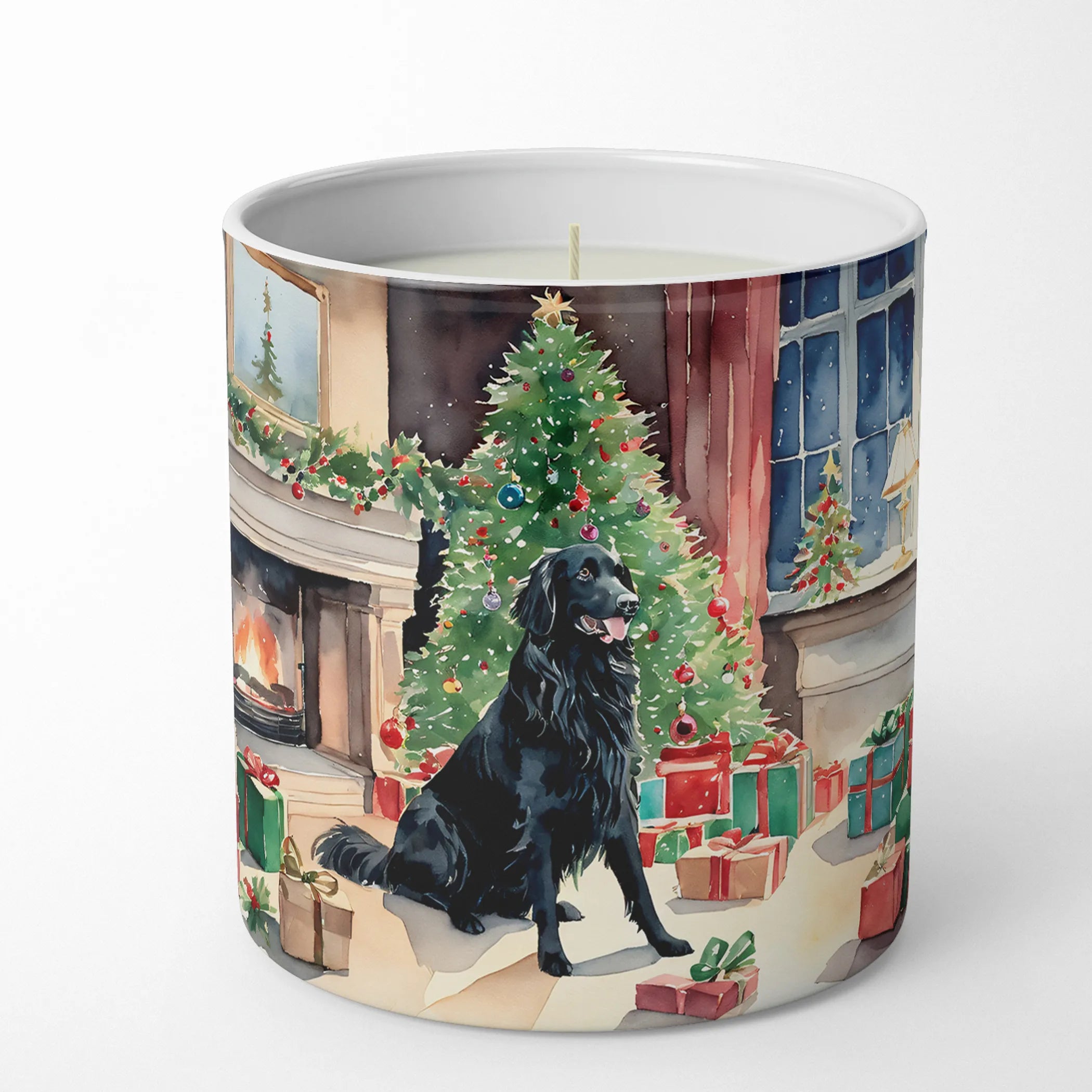 Cozy Christmas Decorative Soy Candle - Size: 10 OZ | Pack Of: 1 | Collection name: Cozy christmas