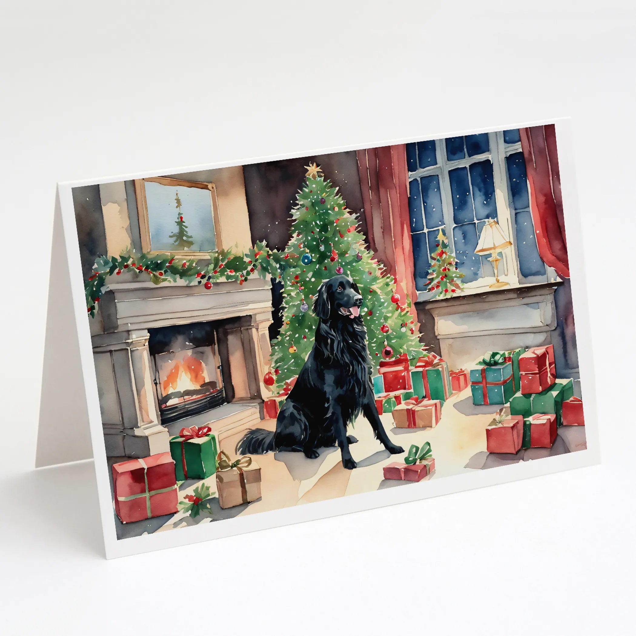 Cozy Christmas Greeting Cards  - Size: 5X7 | Pack Of: 8 | Collection name: Cozy christmas