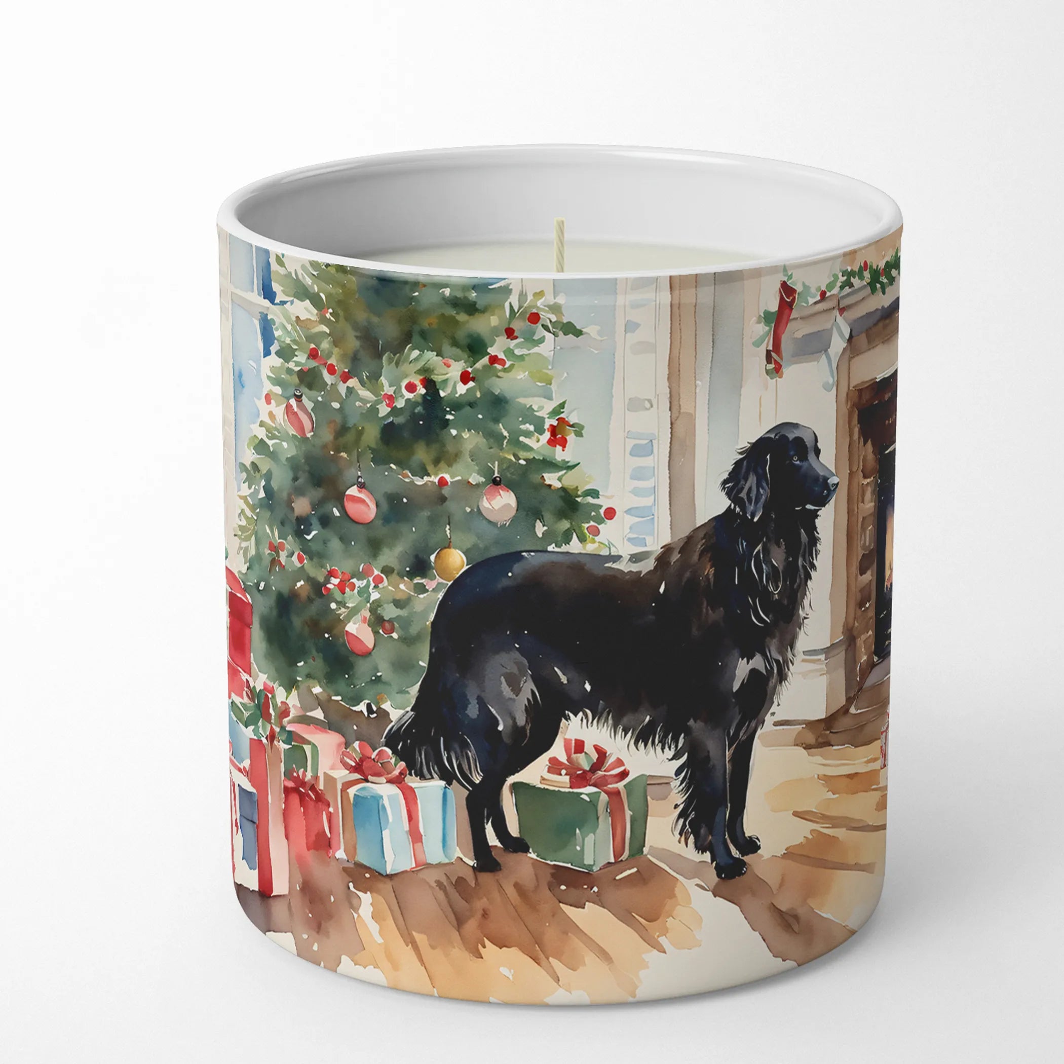 Cozy Christmas Decorative Soy Candle - Size: 10 OZ | Pack Of: 1 | Collection name: Cozy christmas
