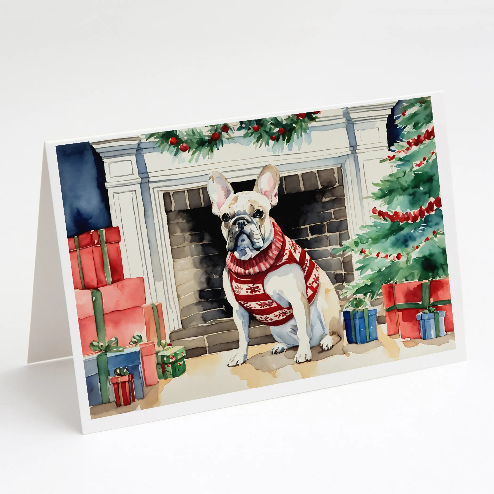 Cozy Christmas Greeting Cards  - Size: 5X7 | Pack Of: 8 | Collection name: Cozy christmas