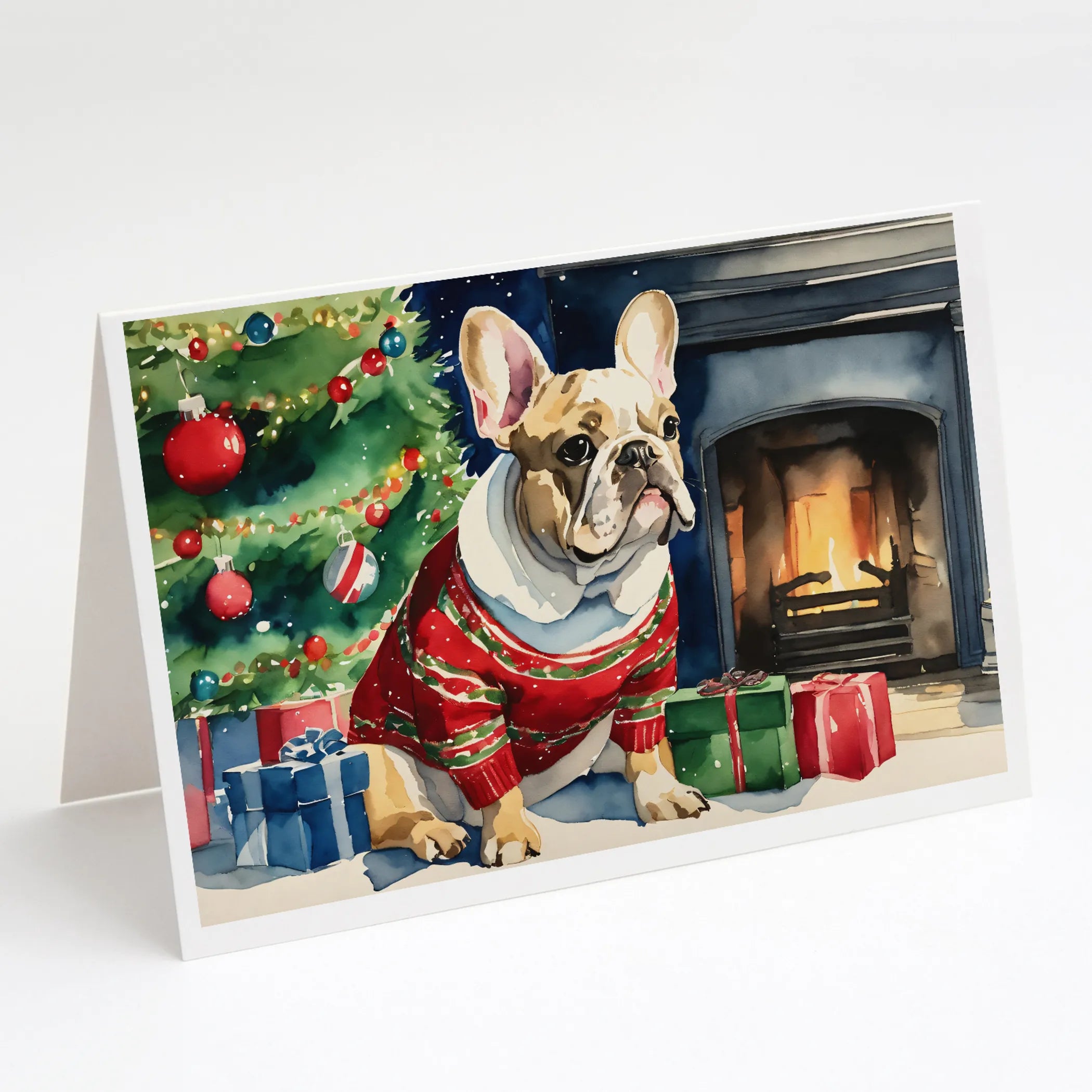 Cozy Christmas Greeting Cards  - Size: 5X7 | Pack Of: 8 | Collection name: Cozy christmas