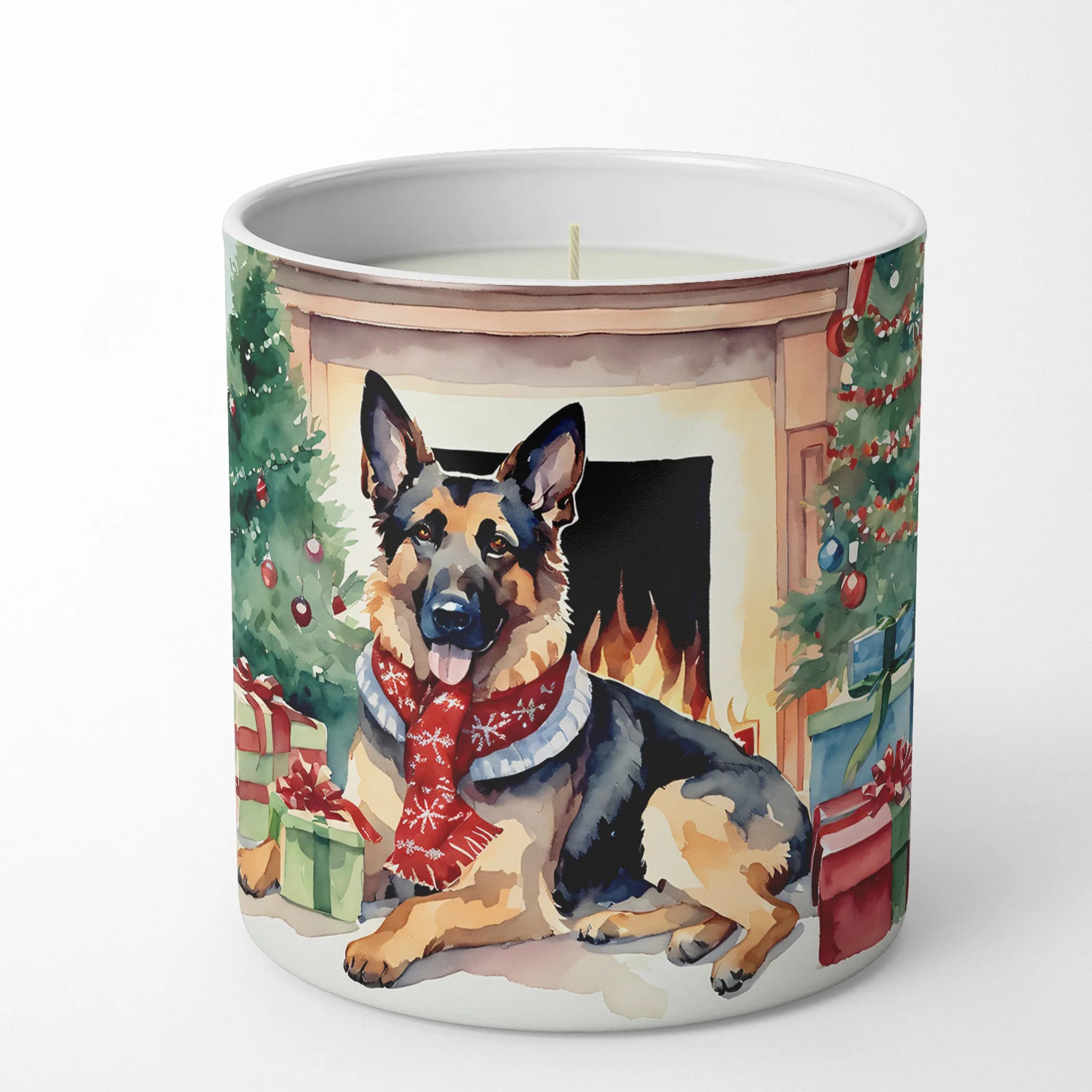 Cozy Christmas Decorative Soy Candle - Size: 10 OZ | Pack Of: 1 | Collection name: Cozy christmas