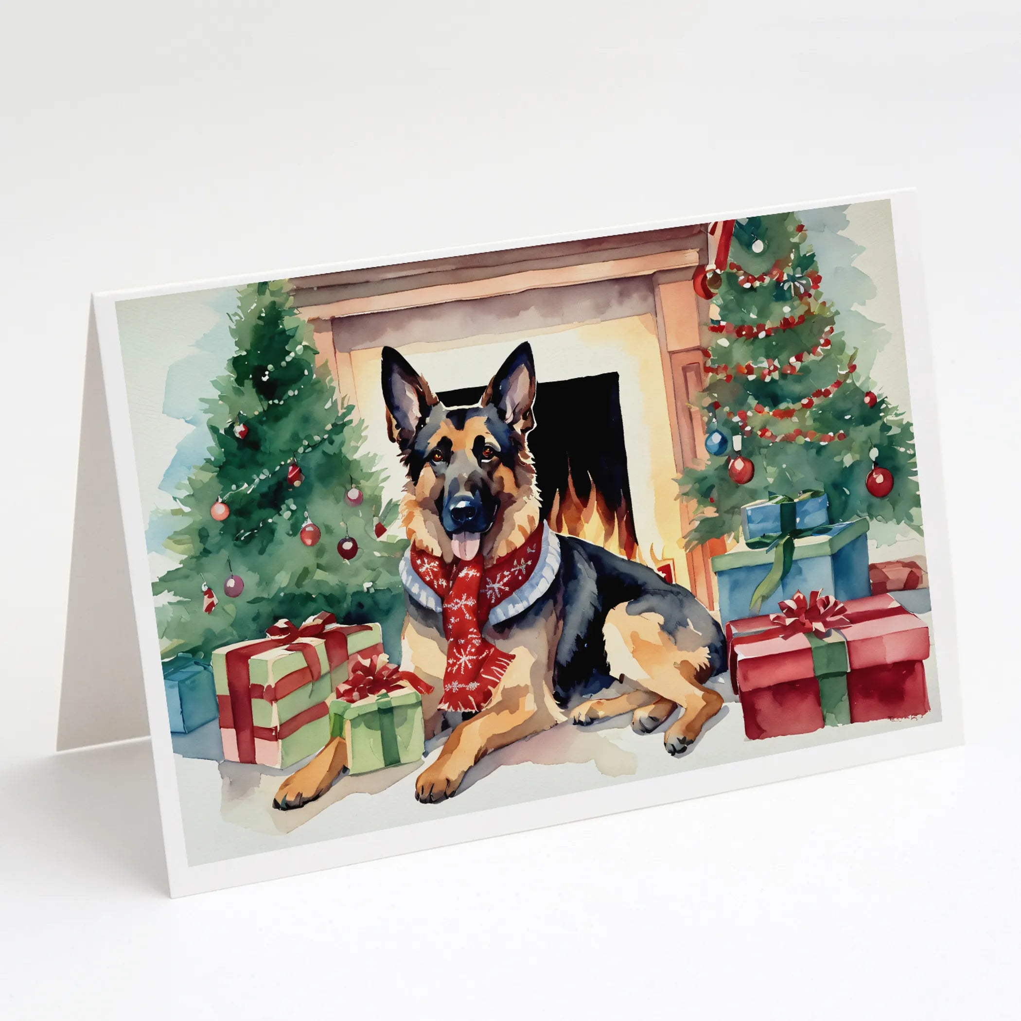 Cozy Christmas Greeting Cards  - Size: 5X7 | Pack Of: 8 | Collection name: Cozy christmas