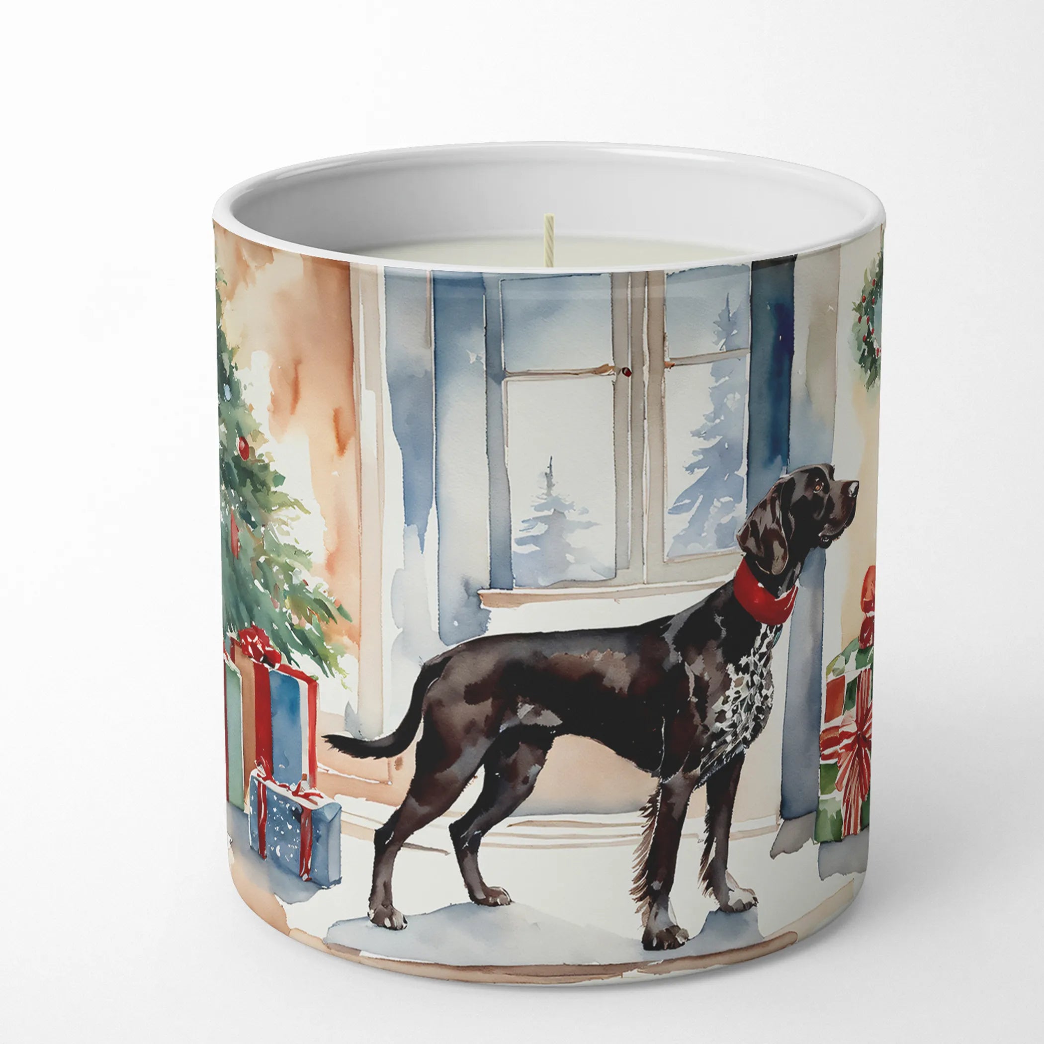 Cozy Christmas Decorative Soy Candle - Size: 10 OZ | Pack Of: 1 | Collection name: Cozy christmas