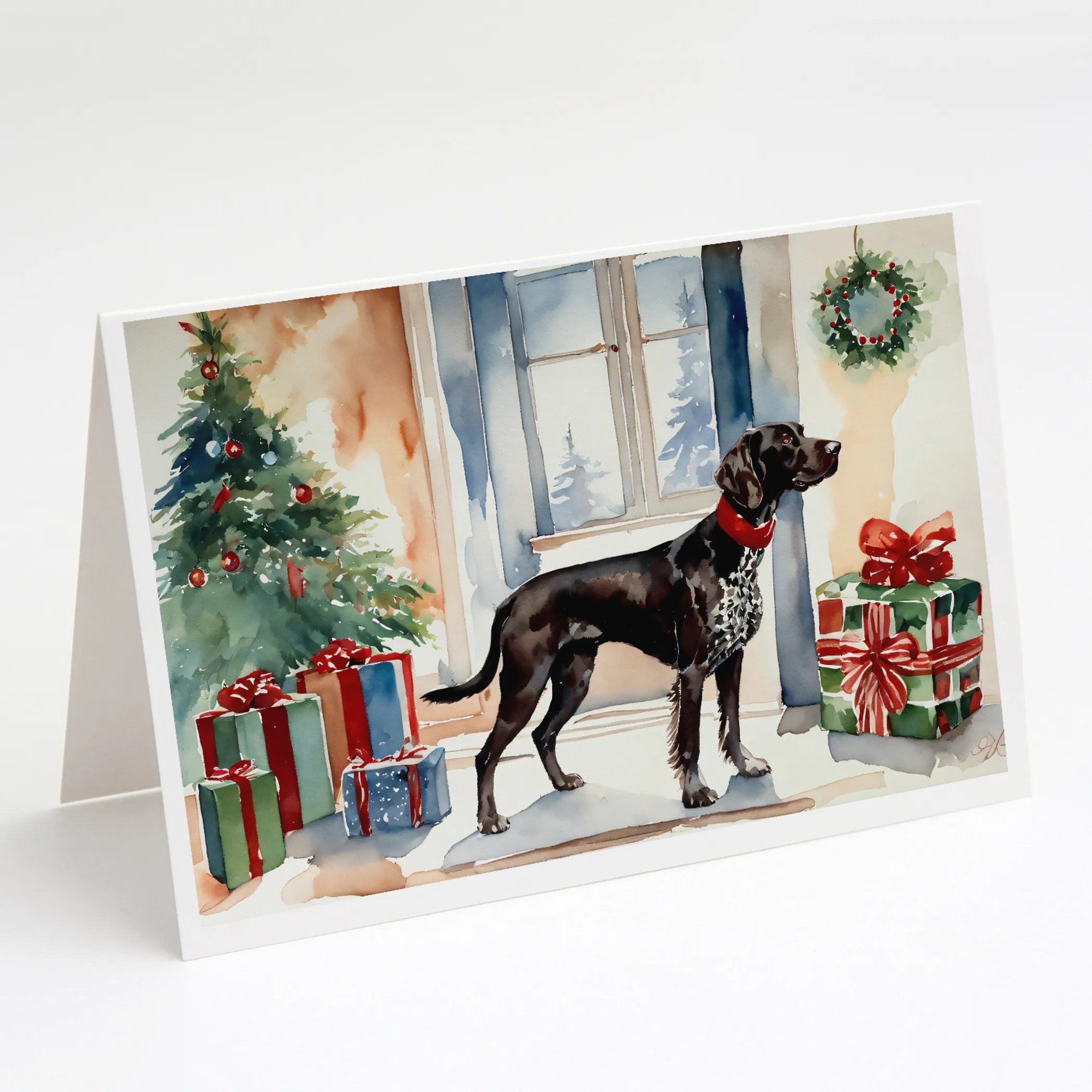 Cozy Christmas Greeting Cards  - Size: 5X7 | Pack Of: 8 | Collection name: Cozy christmas