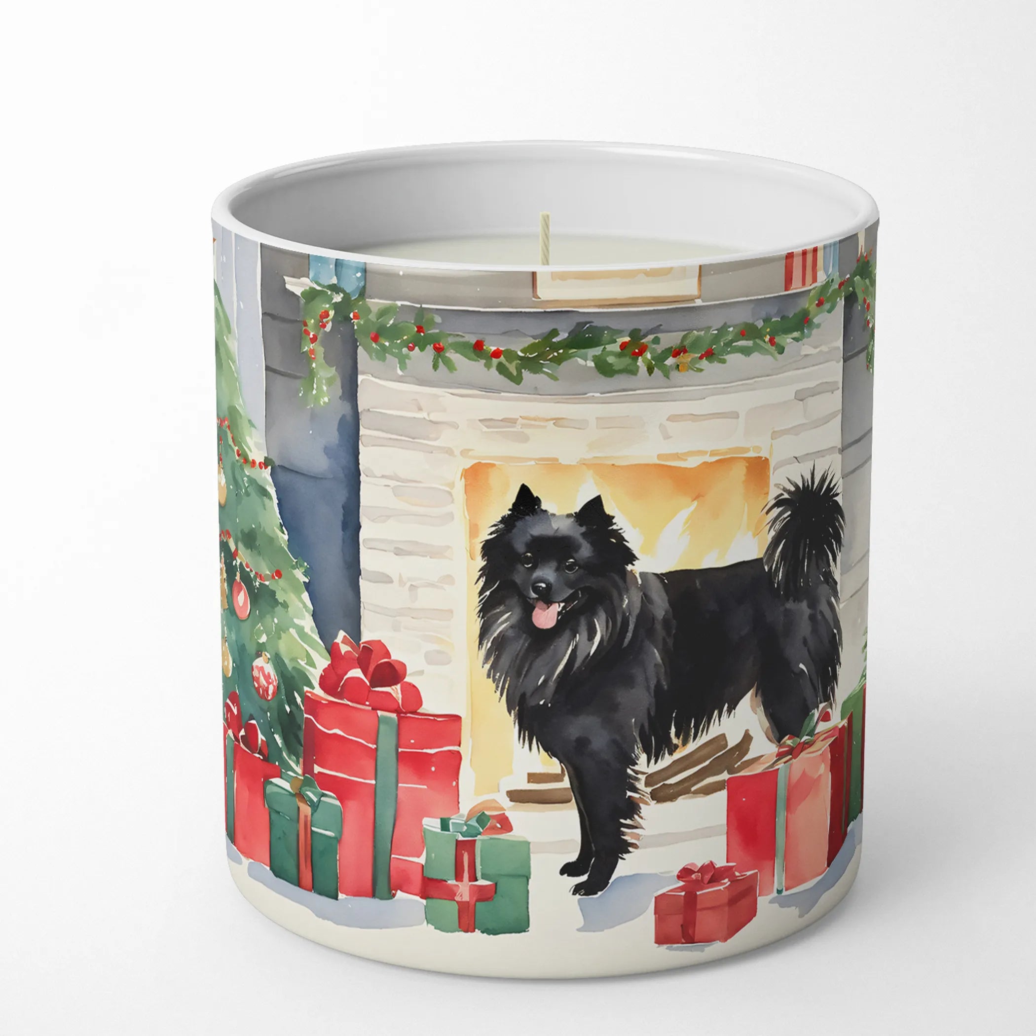 Cozy Christmas Decorative Soy Candle - Size: 10 OZ | Pack Of: 1 | Collection name: Cozy christmas