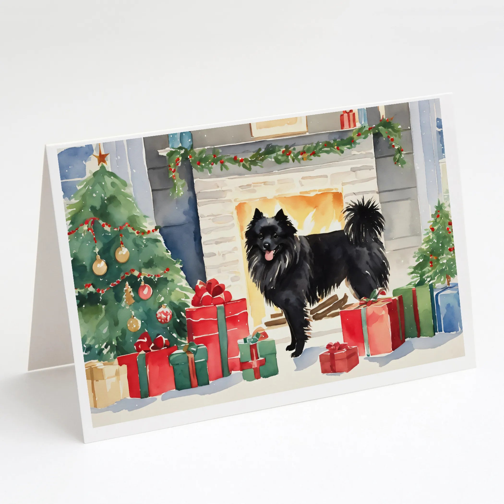 Cozy Christmas Greeting Cards  - Size: 5X7 | Pack Of: 8 | Collection name: Cozy christmas