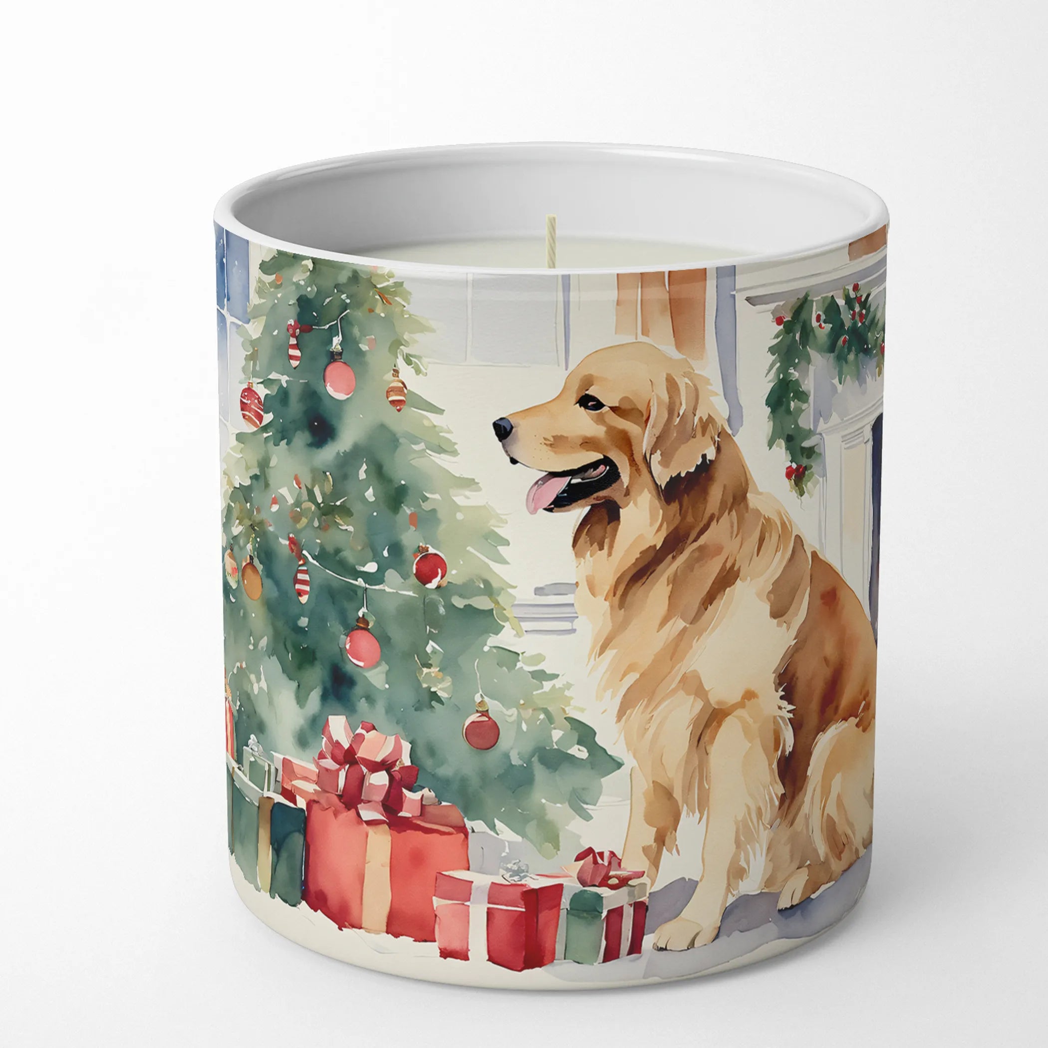 Cozy Christmas Decorative Soy Candle - Size: 10 OZ | Pack Of: 1 | Collection name: Cozy christmas