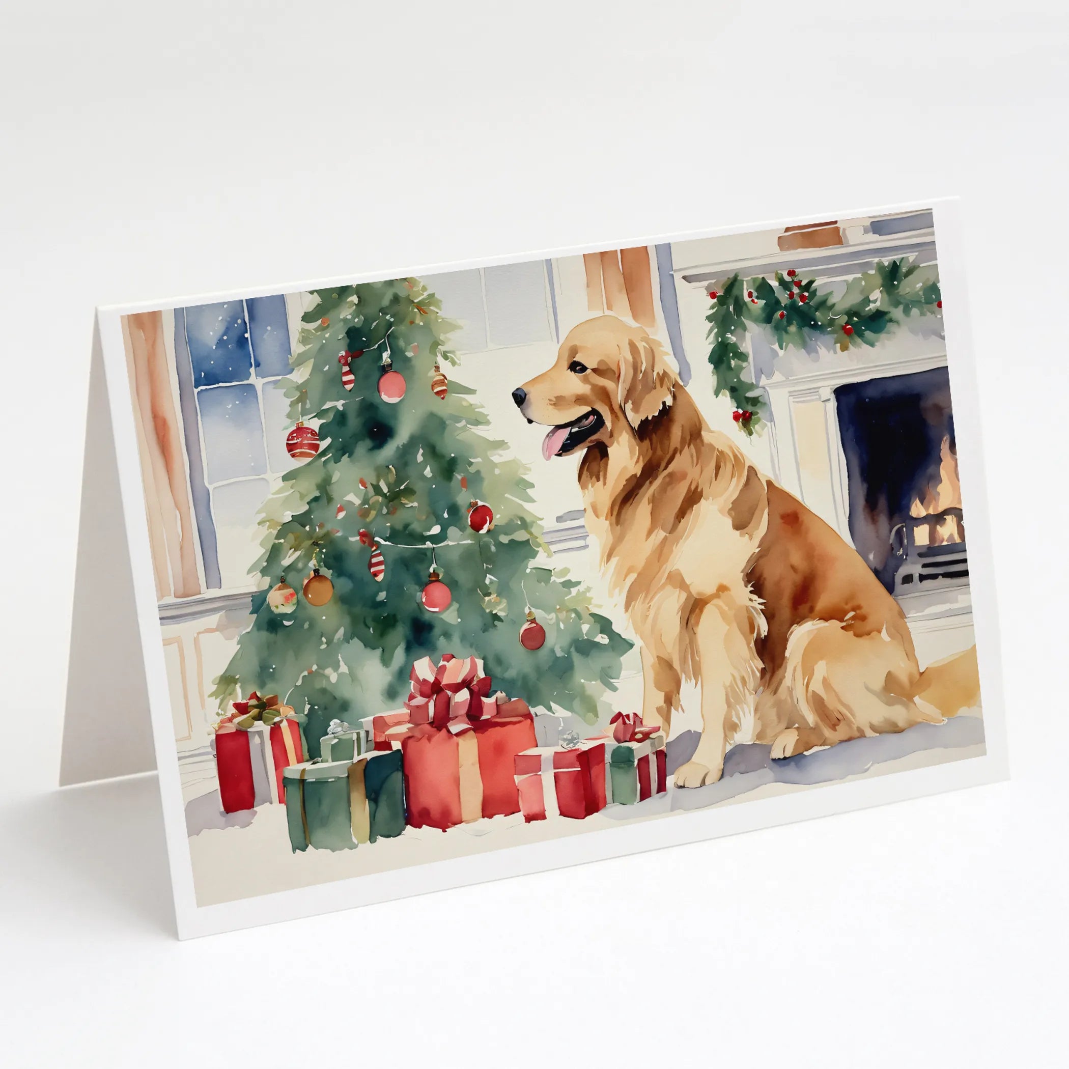 Cozy Christmas Greeting Cards  - Size: 5X7 | Pack Of: 8 | Collection name: Cozy christmas