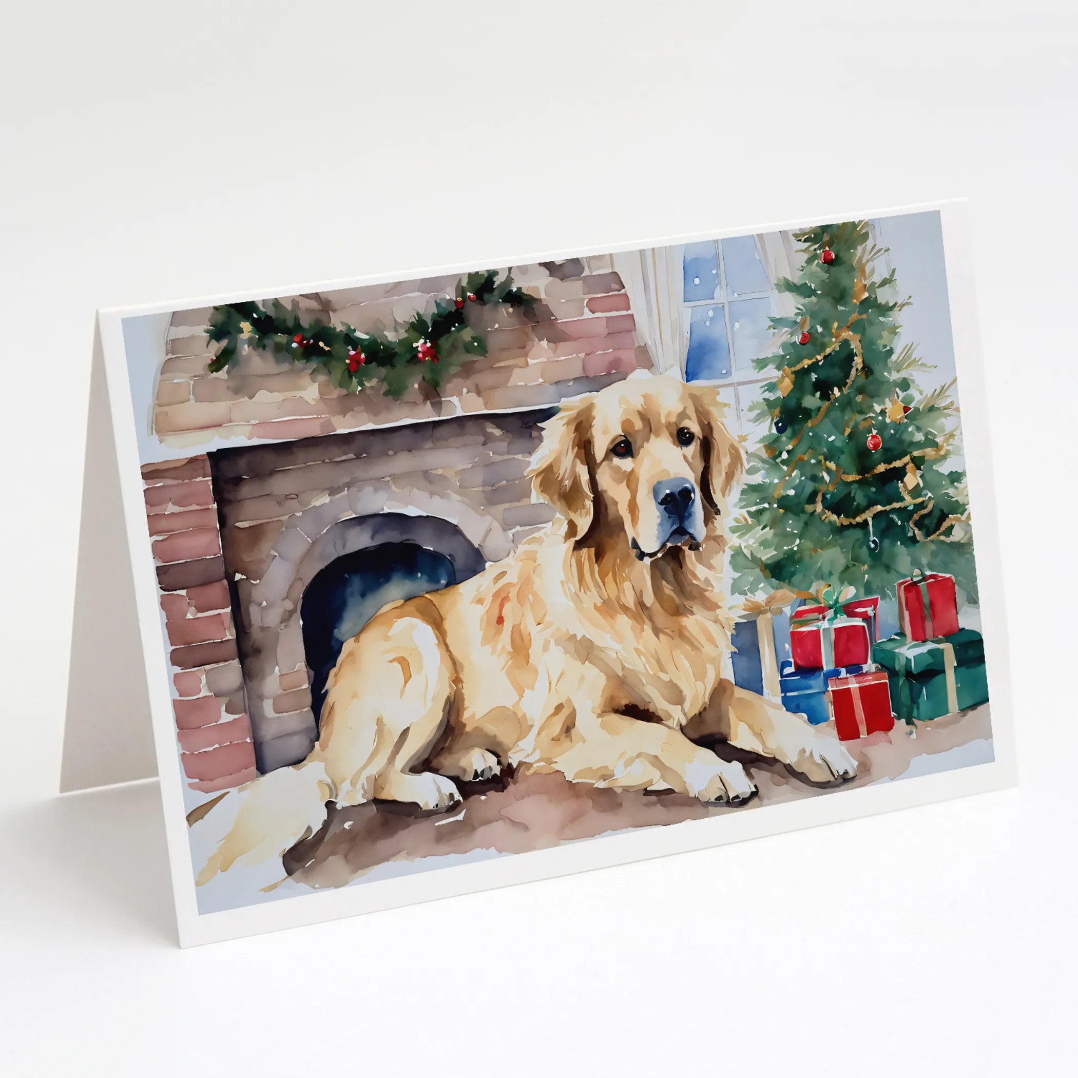 Cozy Christmas Greeting Cards  - Size: 5X7 | Pack Of: 8 | Collection name: Cozy christmas