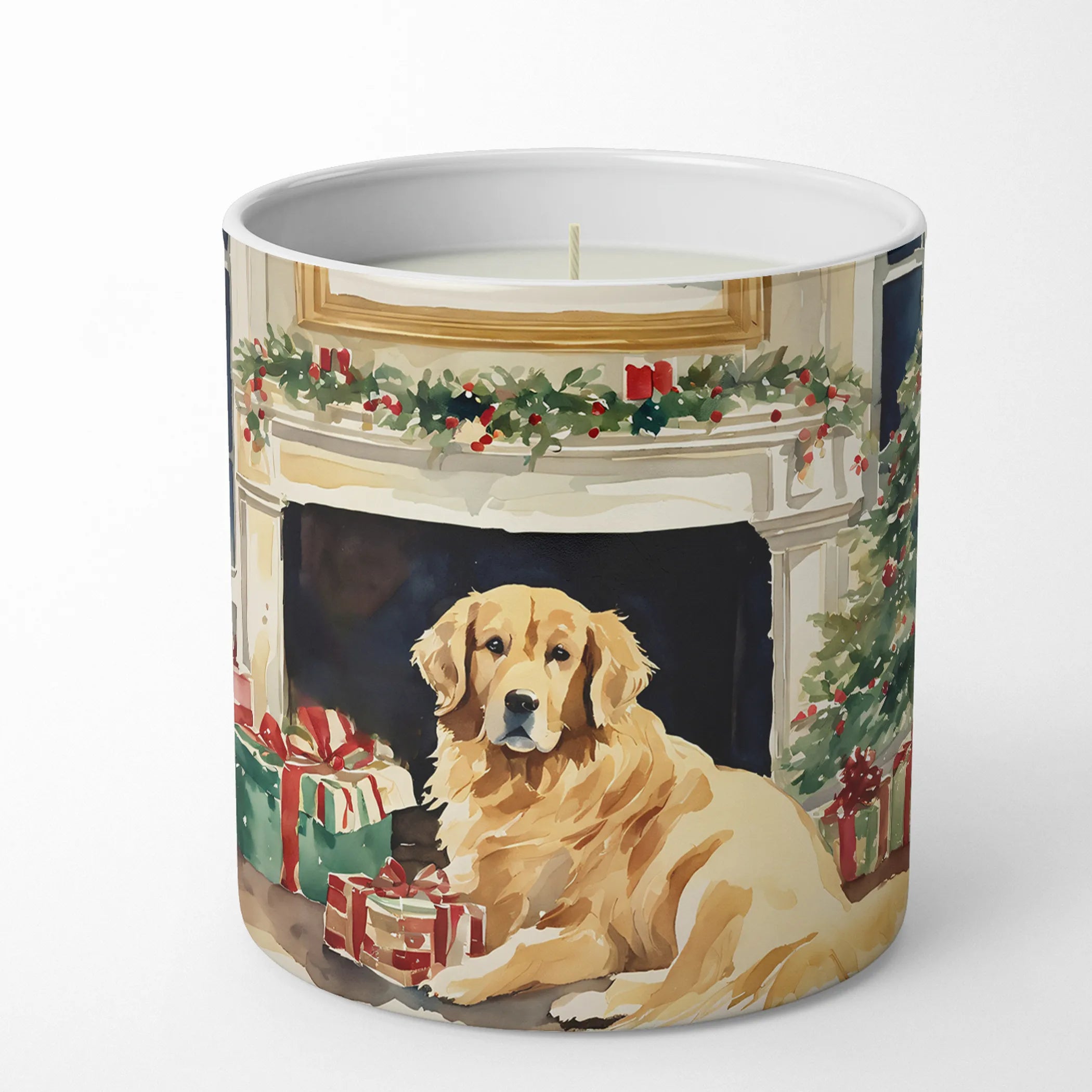 Cozy Christmas Decorative Soy Candle - Size: 10 OZ | Pack Of: 1 | Collection name: Cozy christmas