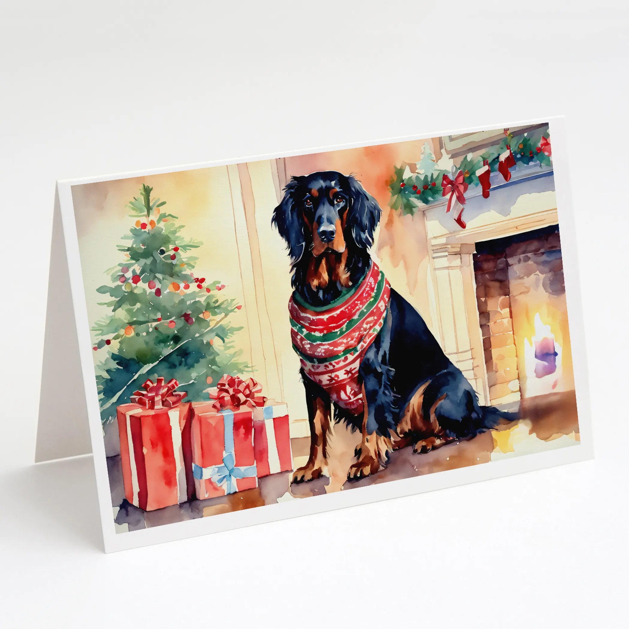 Cozy Christmas Greeting Cards  - Size: 5X7 | Pack Of: 8 | Collection name: Cozy christmas