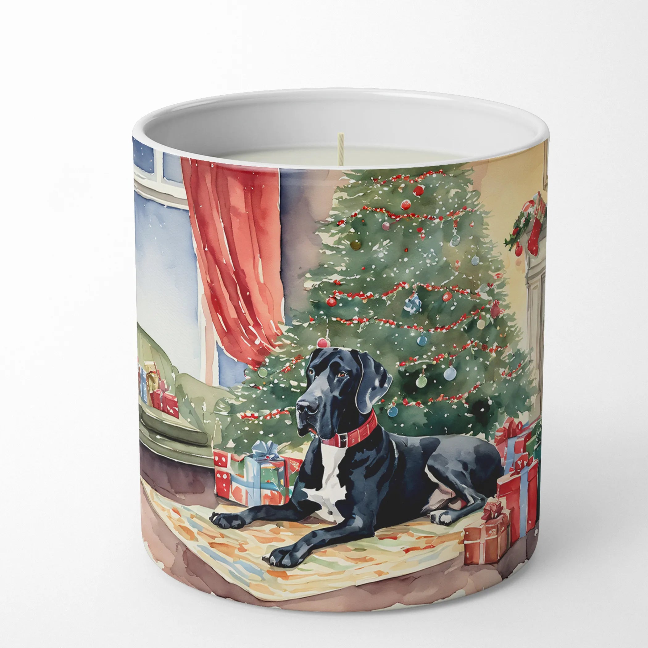 Cozy Christmas Decorative Soy Candle - Size: 10 OZ | Pack Of: 1 | Collection name: Cozy christmas