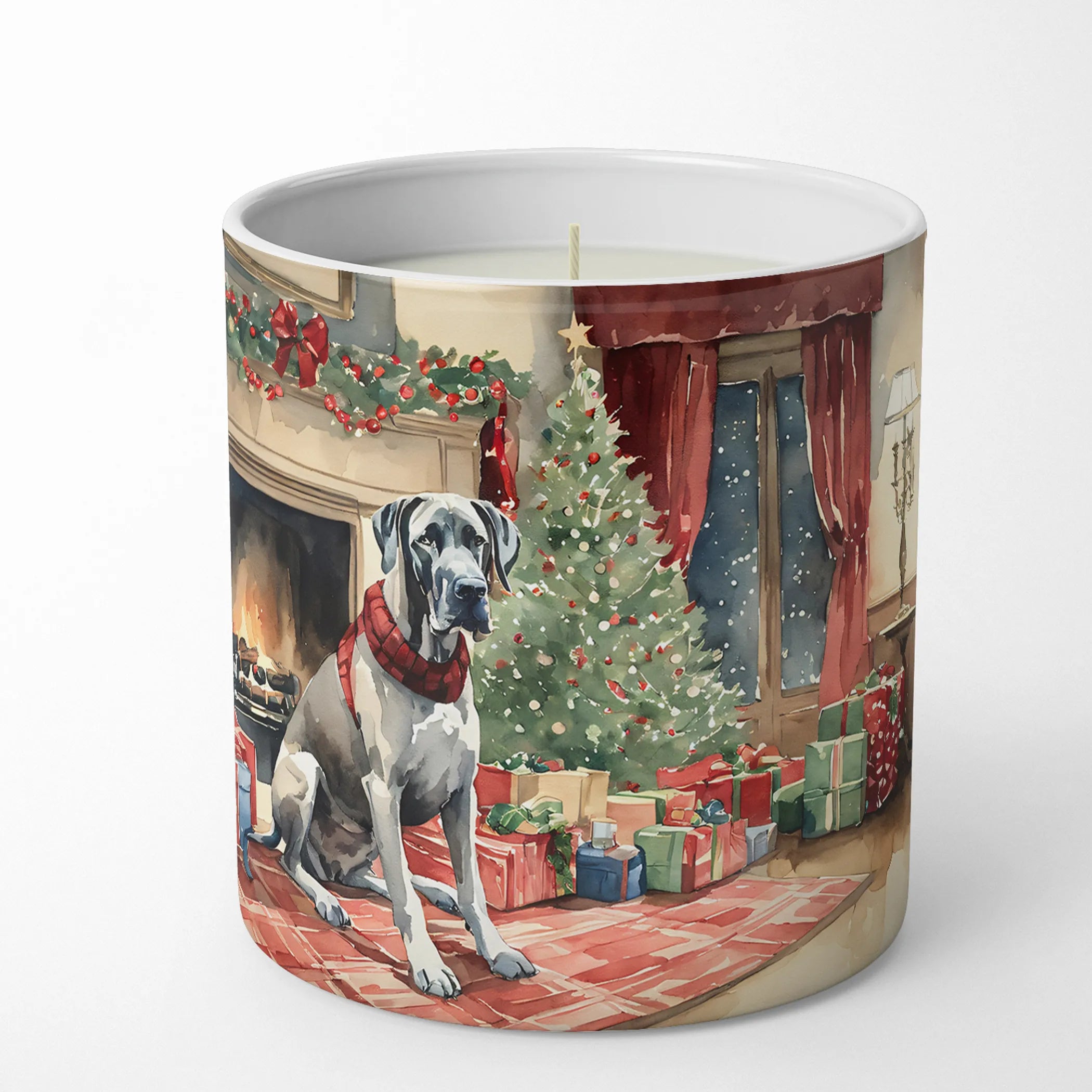 Cozy Christmas Decorative Soy Candle - Size: 10 OZ | Pack Of: 1 | Collection name: Cozy christmas