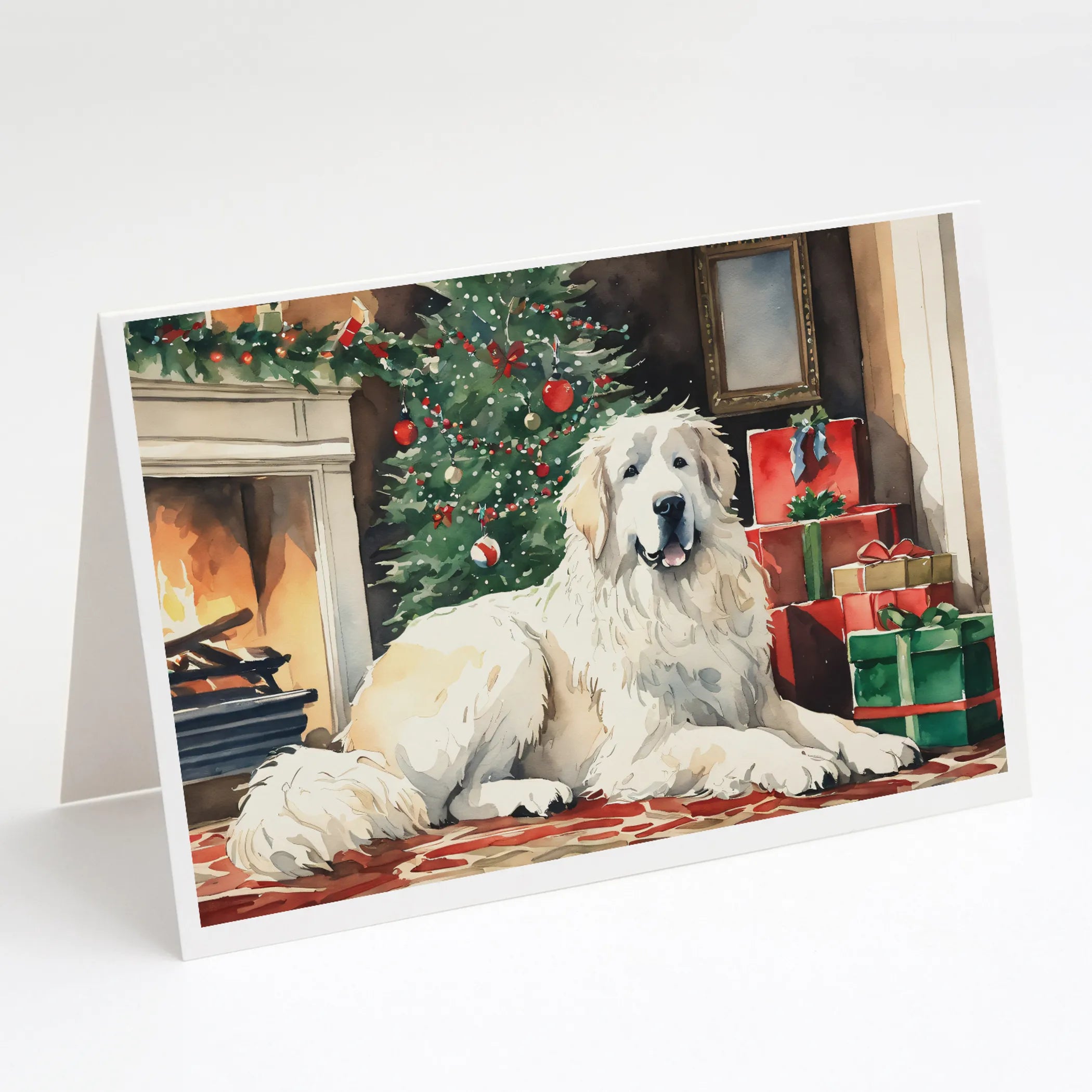 Cozy Christmas Greeting Cards  - Size: 5X7 | Pack Of: 8 | Collection name: Cozy christmas