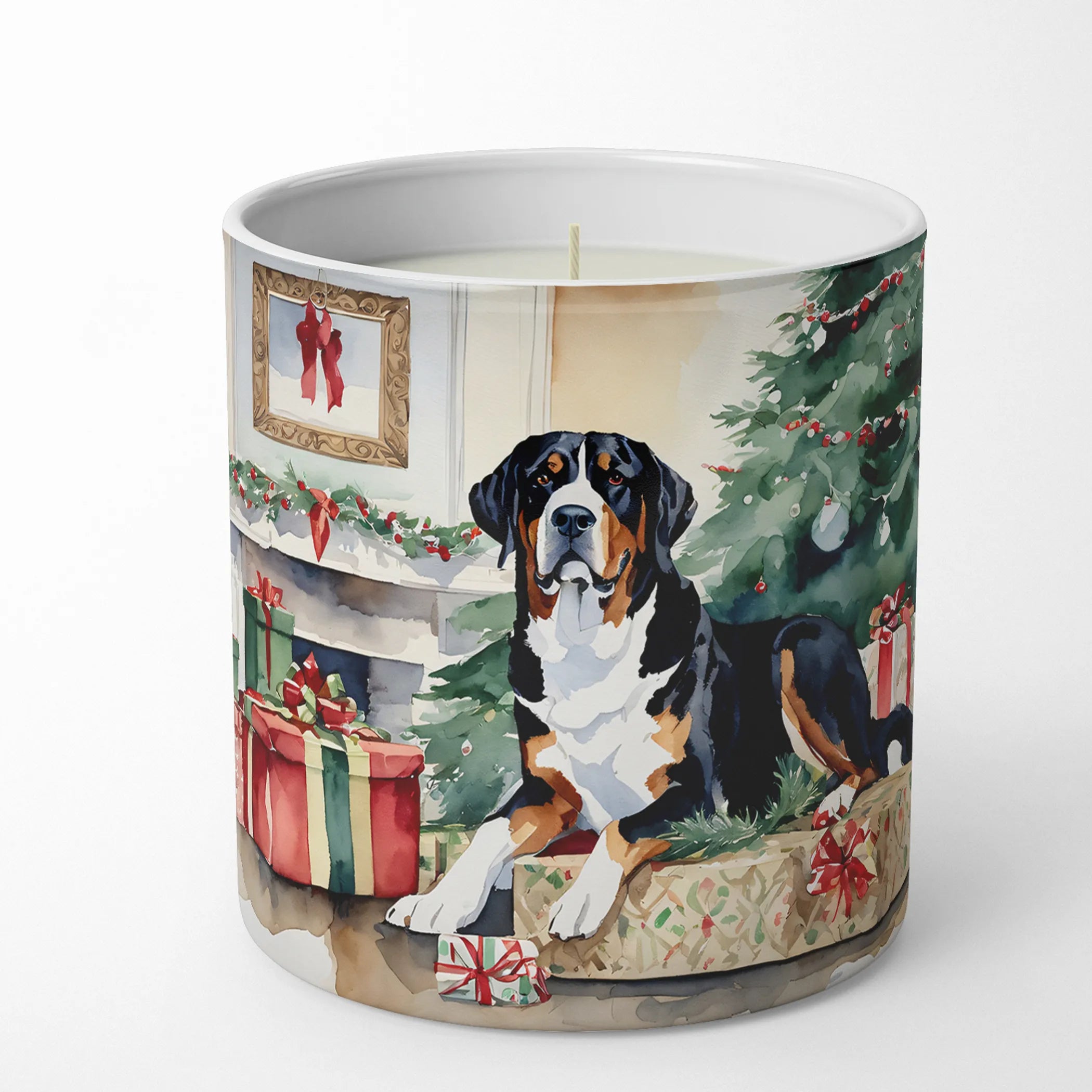 Cozy Christmas Decorative Soy Candle - Size: 10 OZ | Pack Of: 1 | Collection name: Cozy christmas