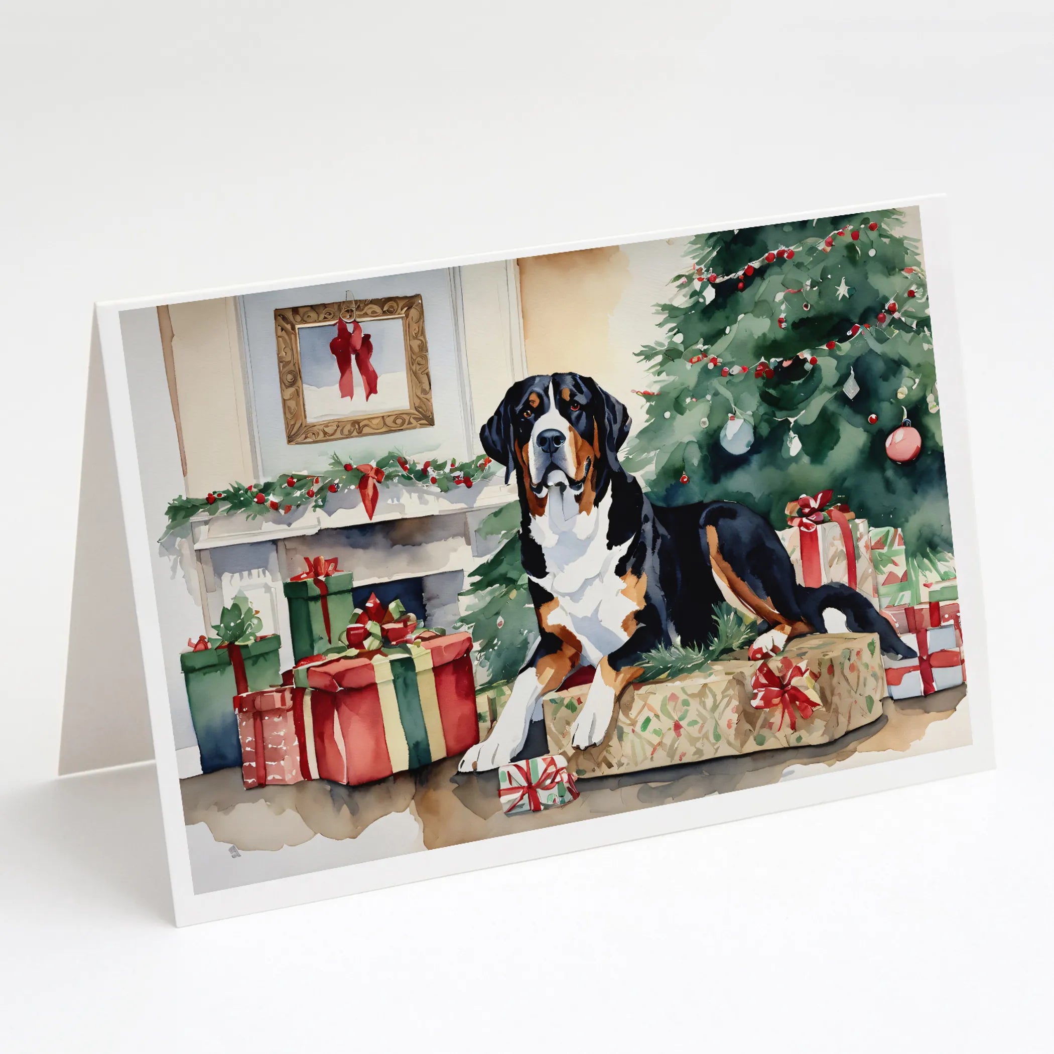 Cozy Christmas Greeting Cards  - Size: 5X7 | Pack Of: 8 | Collection name: Cozy christmas