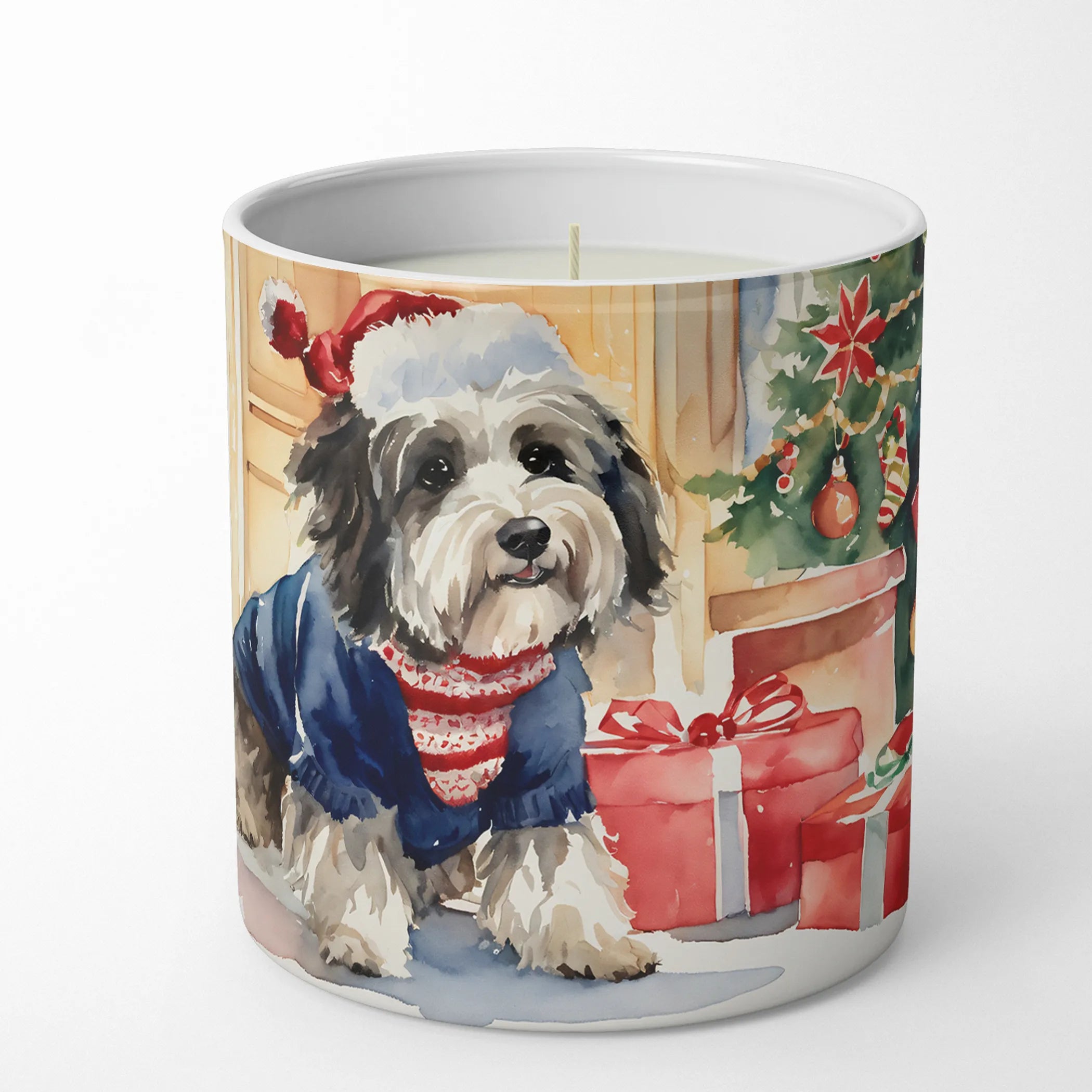 Cozy Christmas Decorative Soy Candle - Size: 10 OZ | Pack Of: 1 | Collection name: Cozy christmas