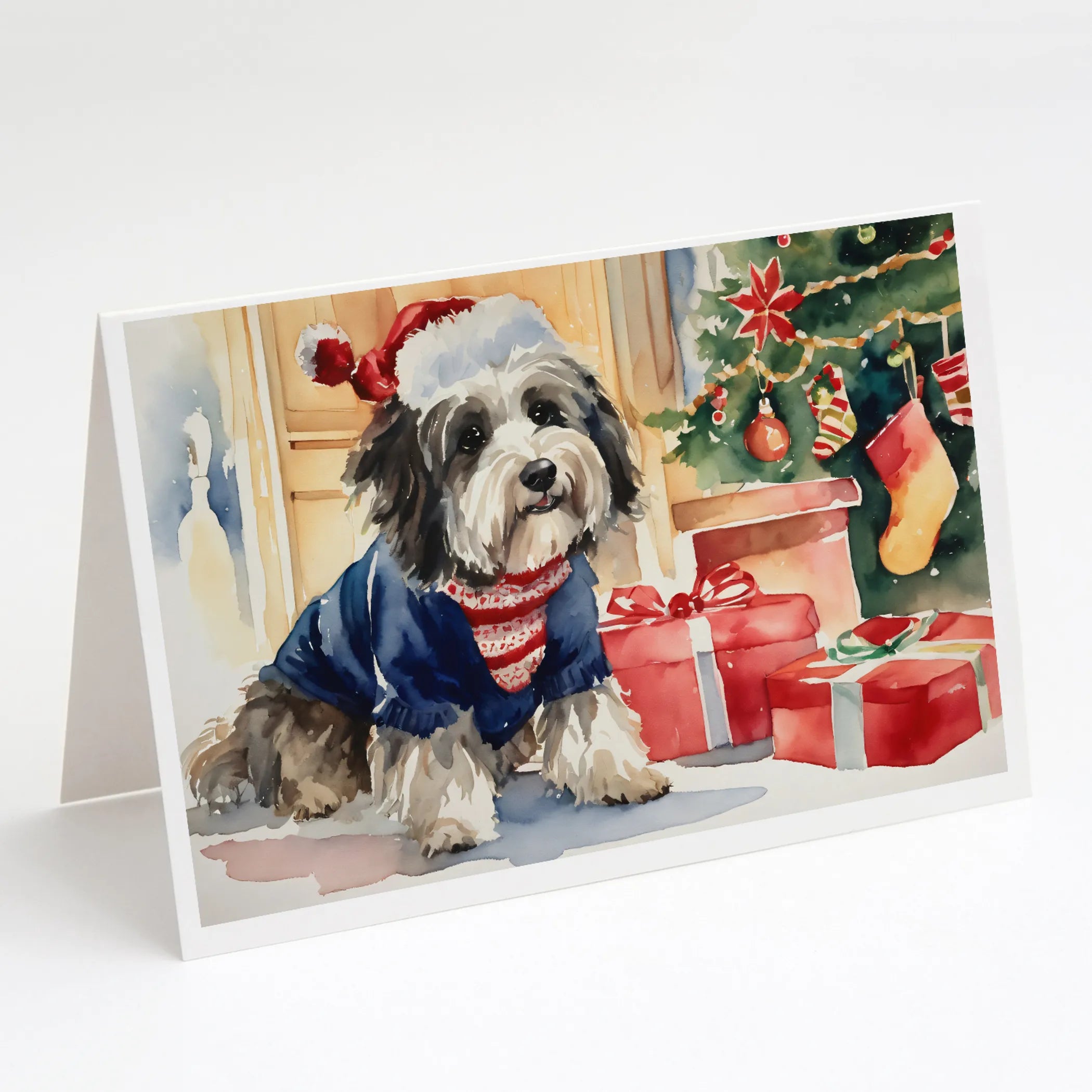 Cozy Christmas Greeting Cards  - Size: 5X7 | Pack Of: 8 | Collection name: Cozy christmas