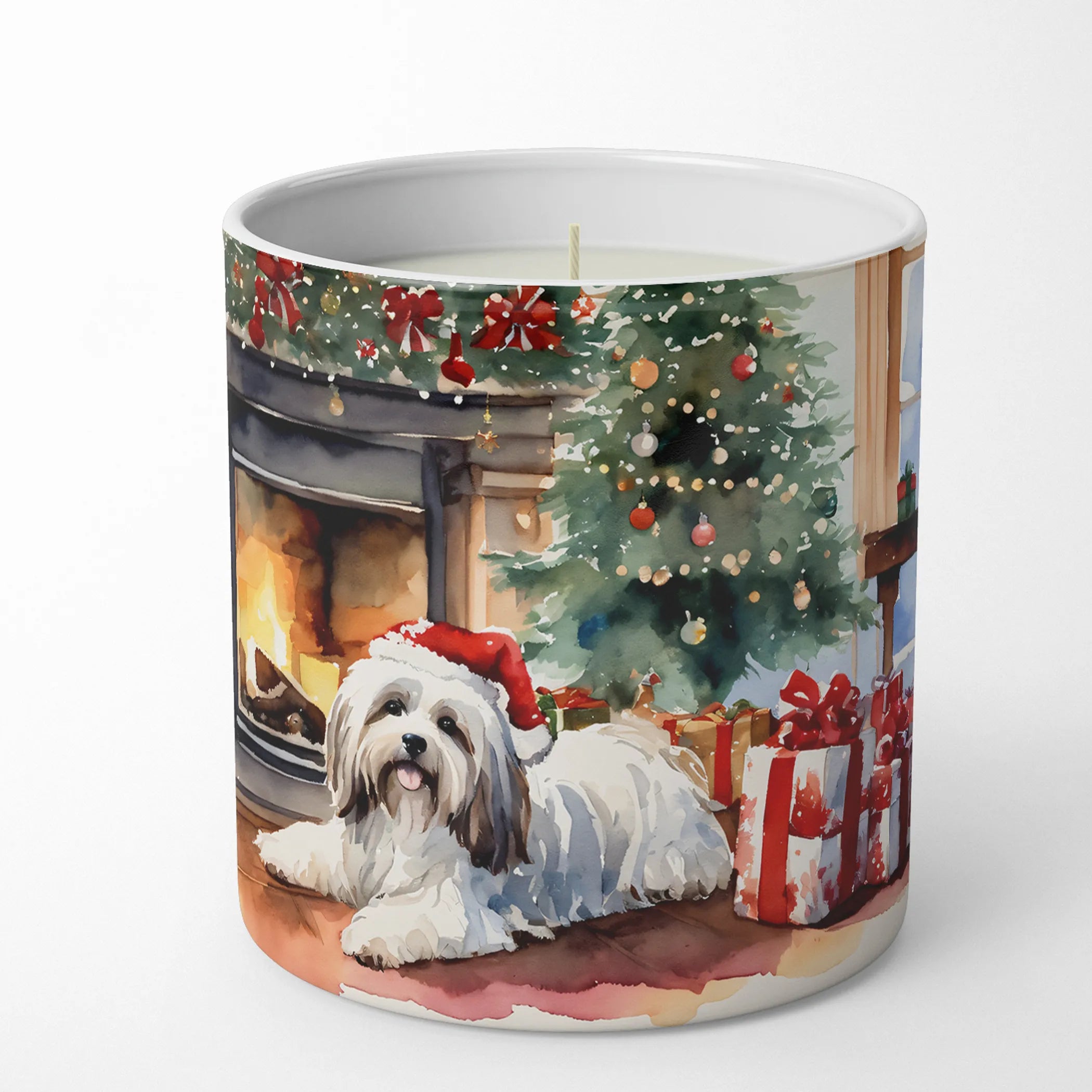 Cozy Christmas Decorative Soy Candle - Size: 10 OZ | Pack Of: 1 | Collection name: Cozy christmas