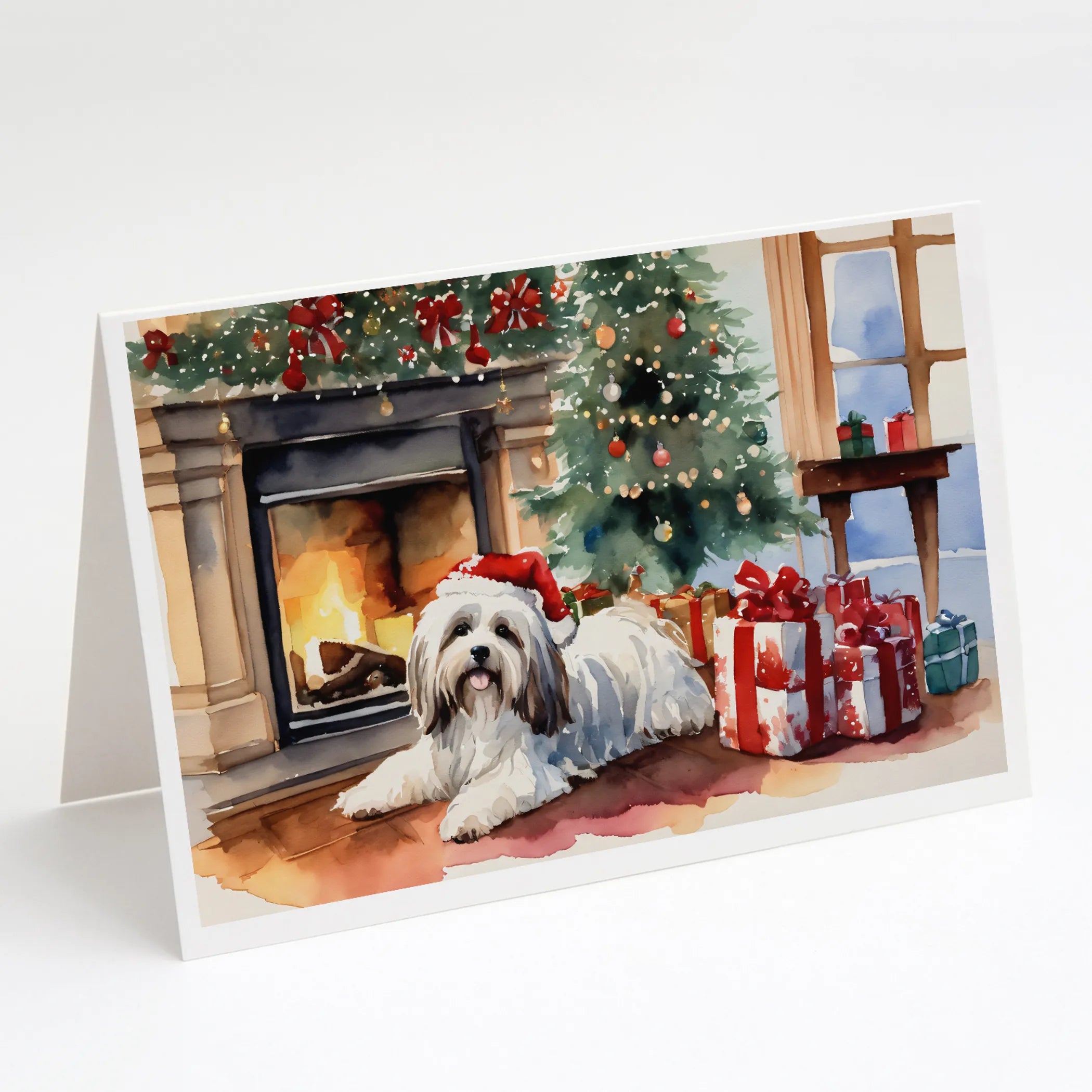 Cozy Christmas Greeting Cards  - Size: 5X7 | Pack Of: 8 | Collection name: Cozy christmas