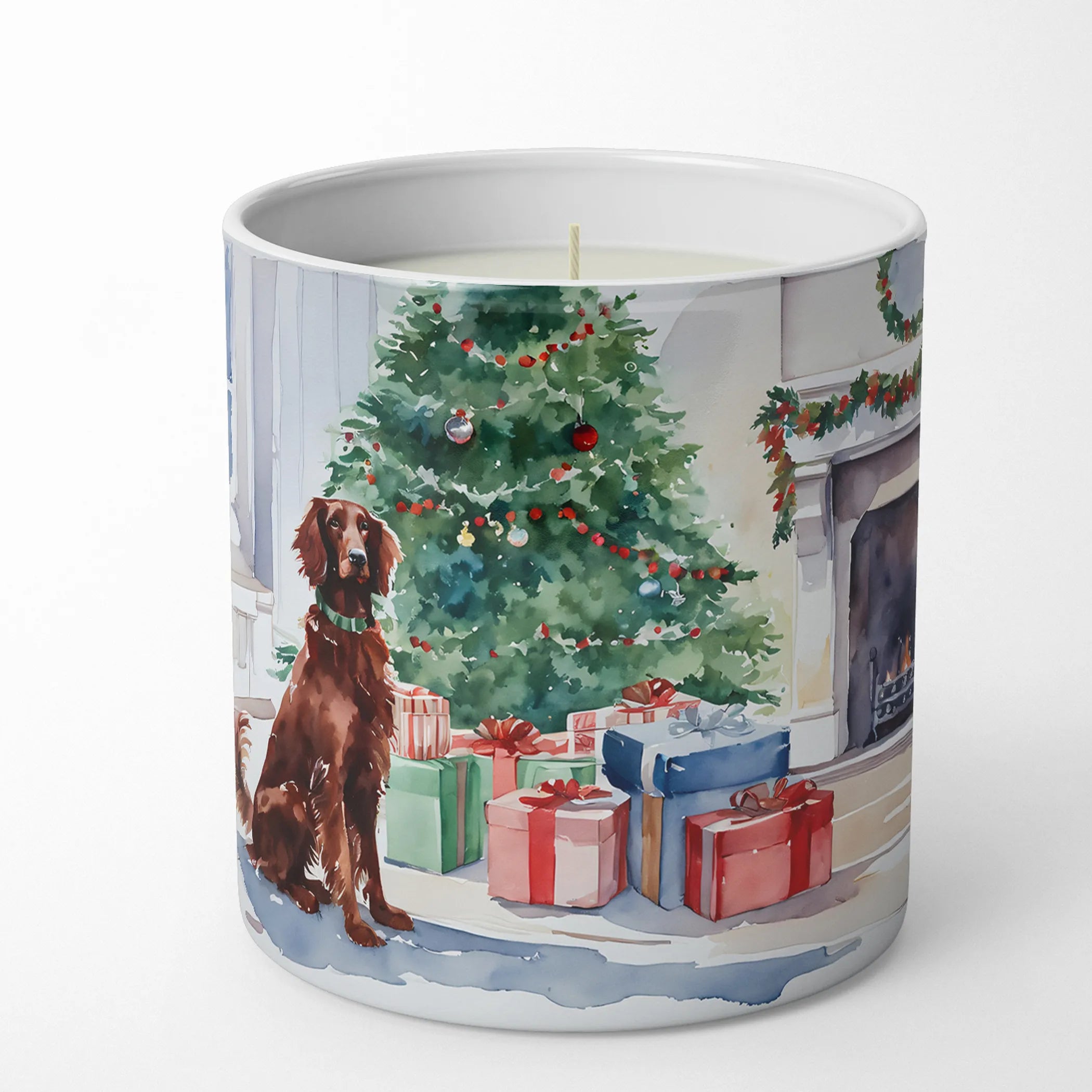 Cozy Christmas Decorative Soy Candle - Size: 10 OZ | Pack Of: 1 | Collection name: Cozy christmas