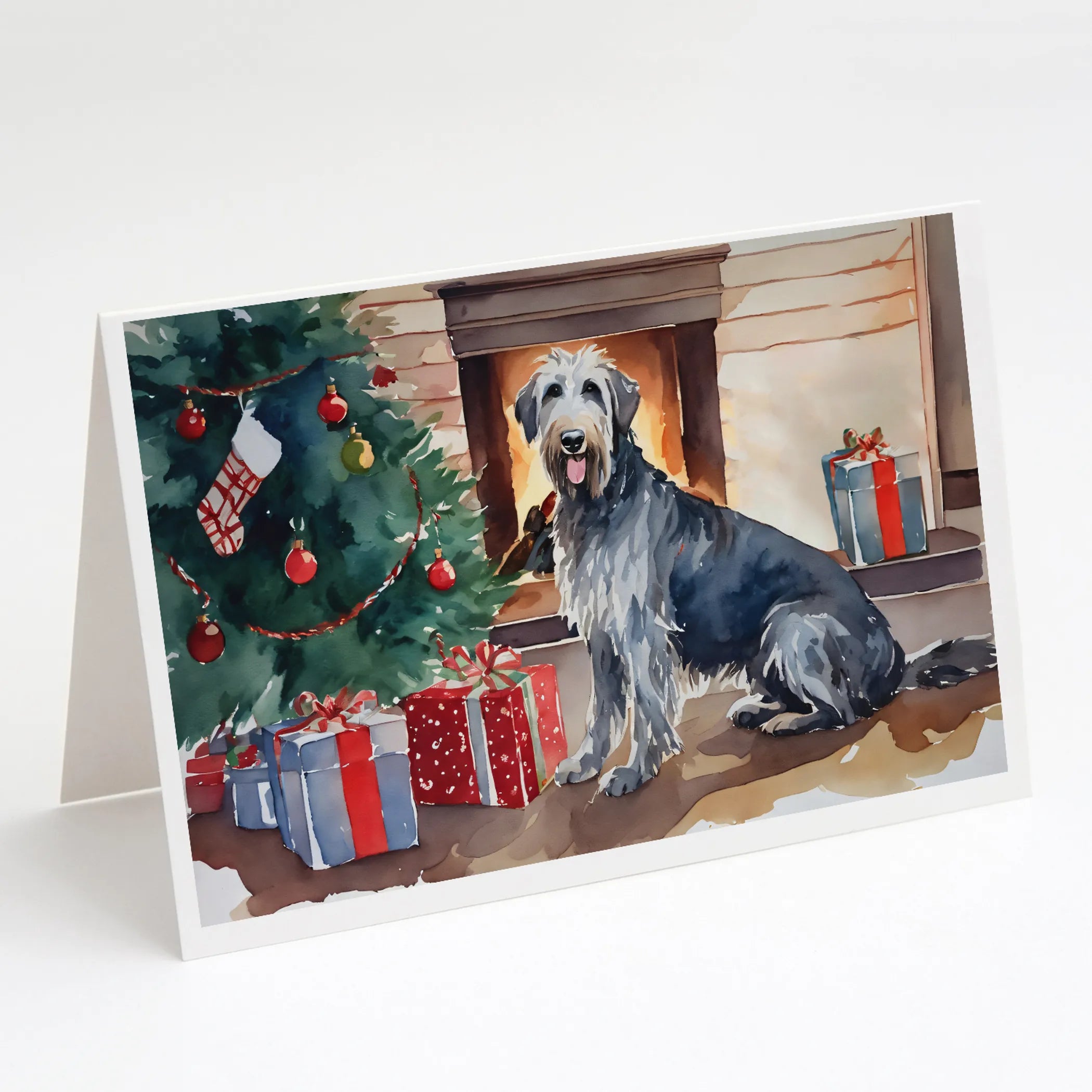 Cozy Christmas Greeting Cards  - Size: 5X7 | Pack Of: 8 | Collection name: Cozy christmas