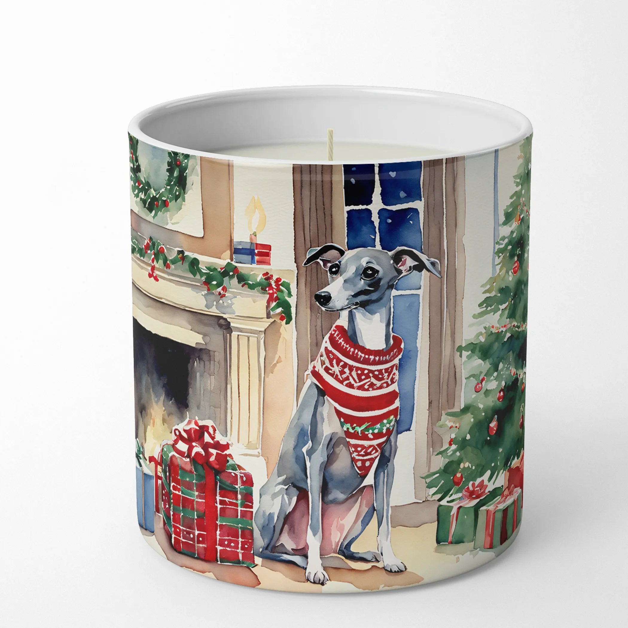Cozy Christmas Decorative Soy Candle - Size: 10 OZ | Pack Of: 1 | Collection name: Cozy christmas