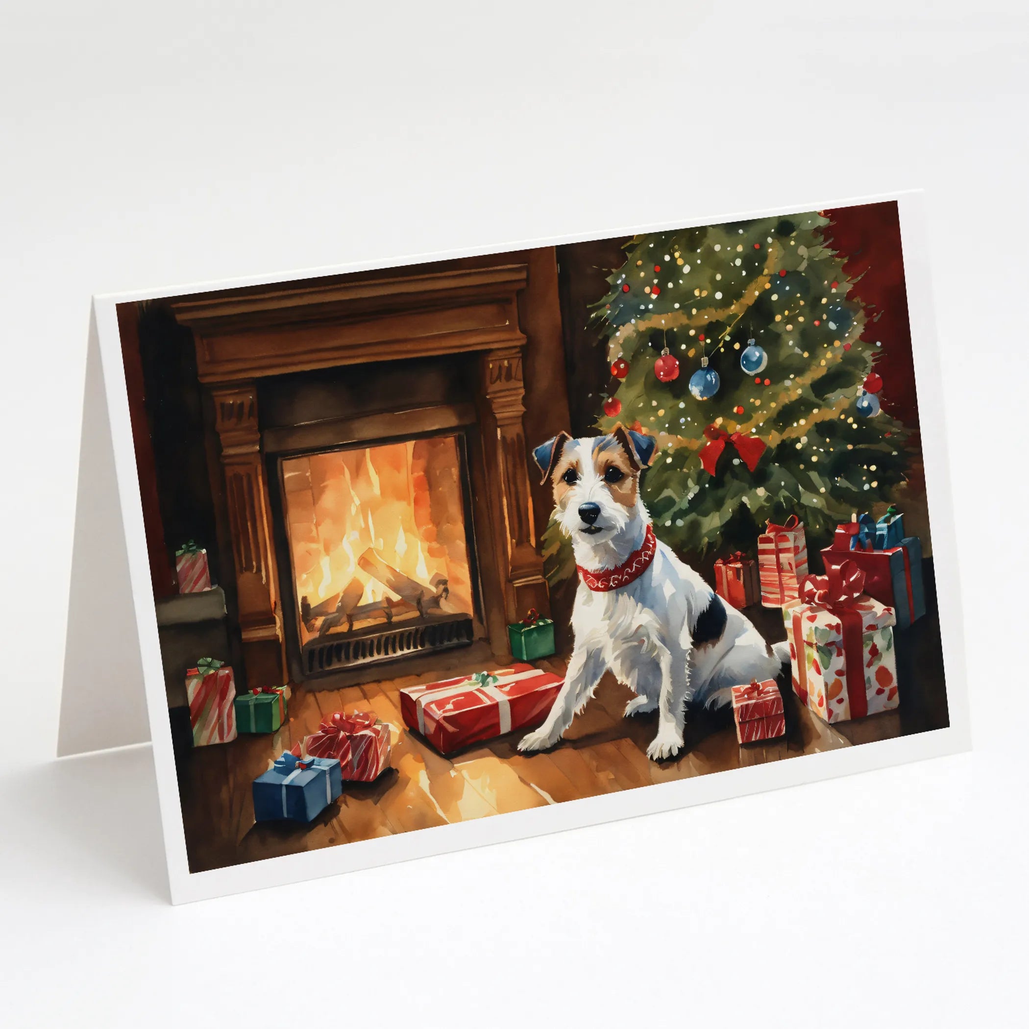 Cozy Christmas Greeting Cards  - Size: 5X7 | Pack Of: 8 | Collection name: Cozy christmas