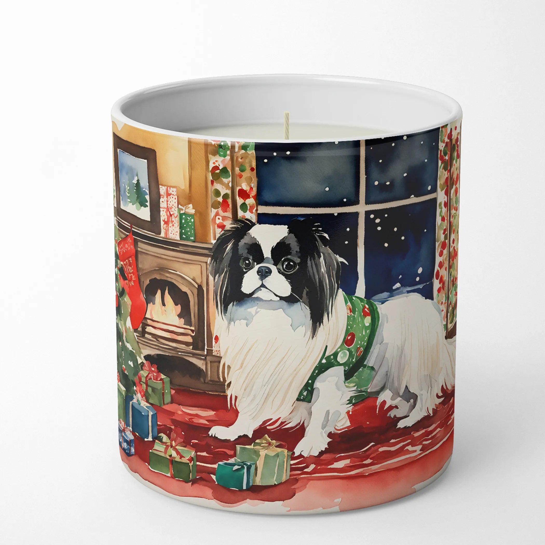 Cozy Christmas Decorative Soy Candle - Size: 10 OZ | Pack Of: 1 | Collection name: Cozy christmas