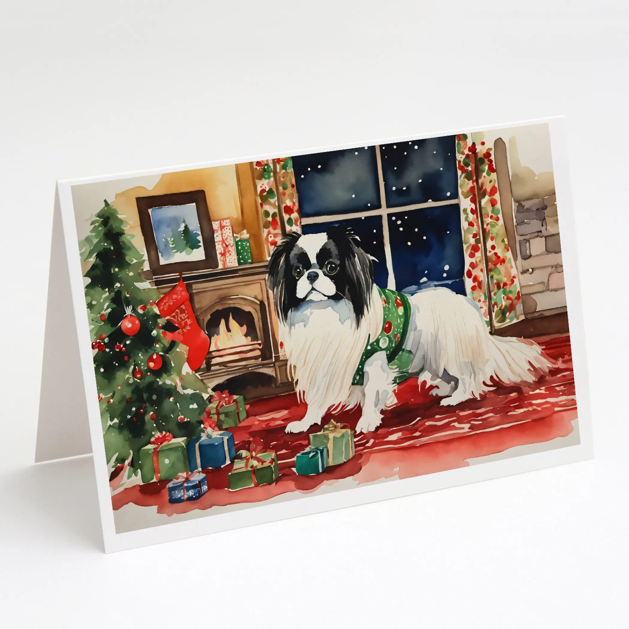 Cozy Christmas Greeting Cards  - Size: 5X7 | Pack Of: 8 | Collection name: Cozy christmas