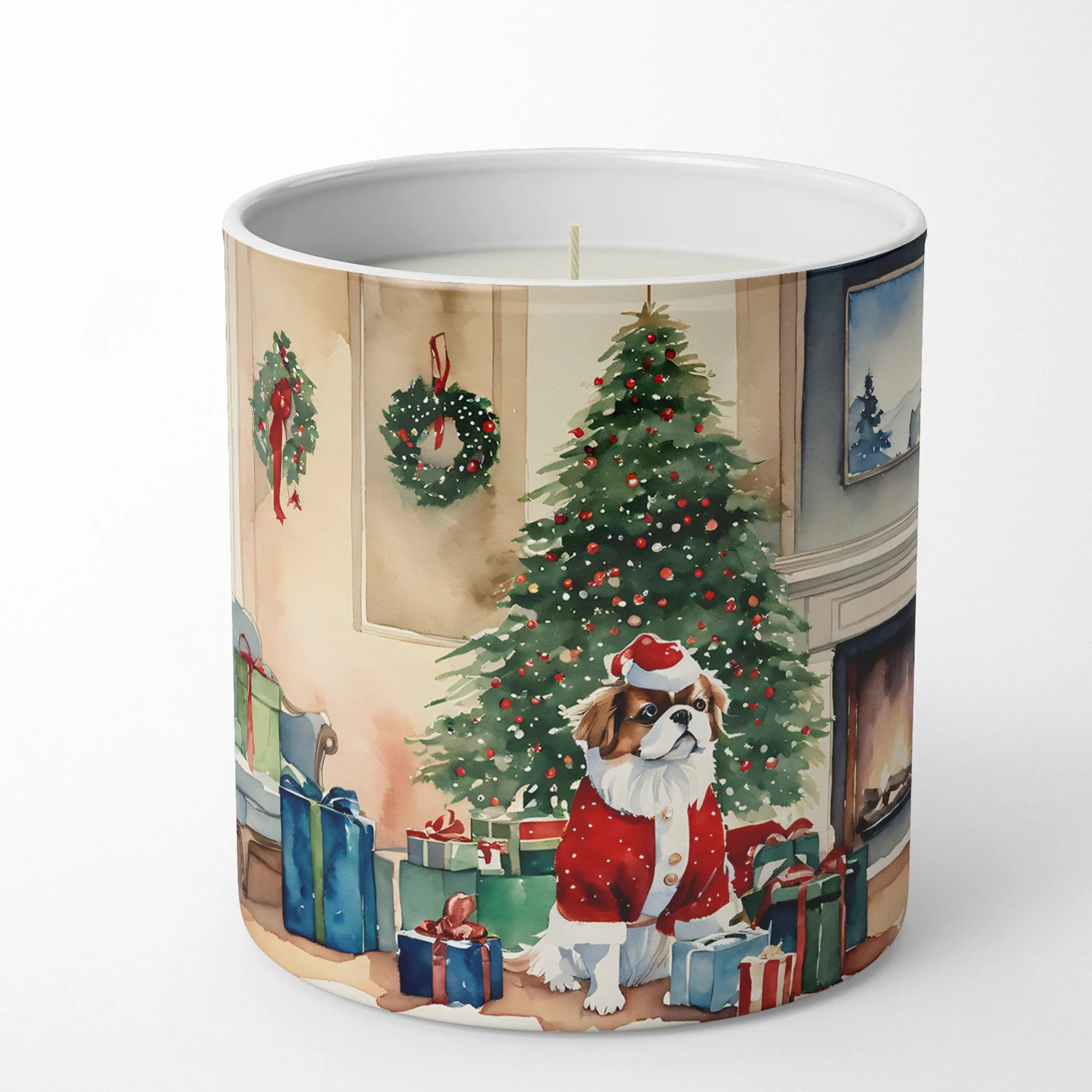 Cozy Christmas Decorative Soy Candle - Size: 10 OZ | Pack Of: 1 | Collection name: Cozy christmas