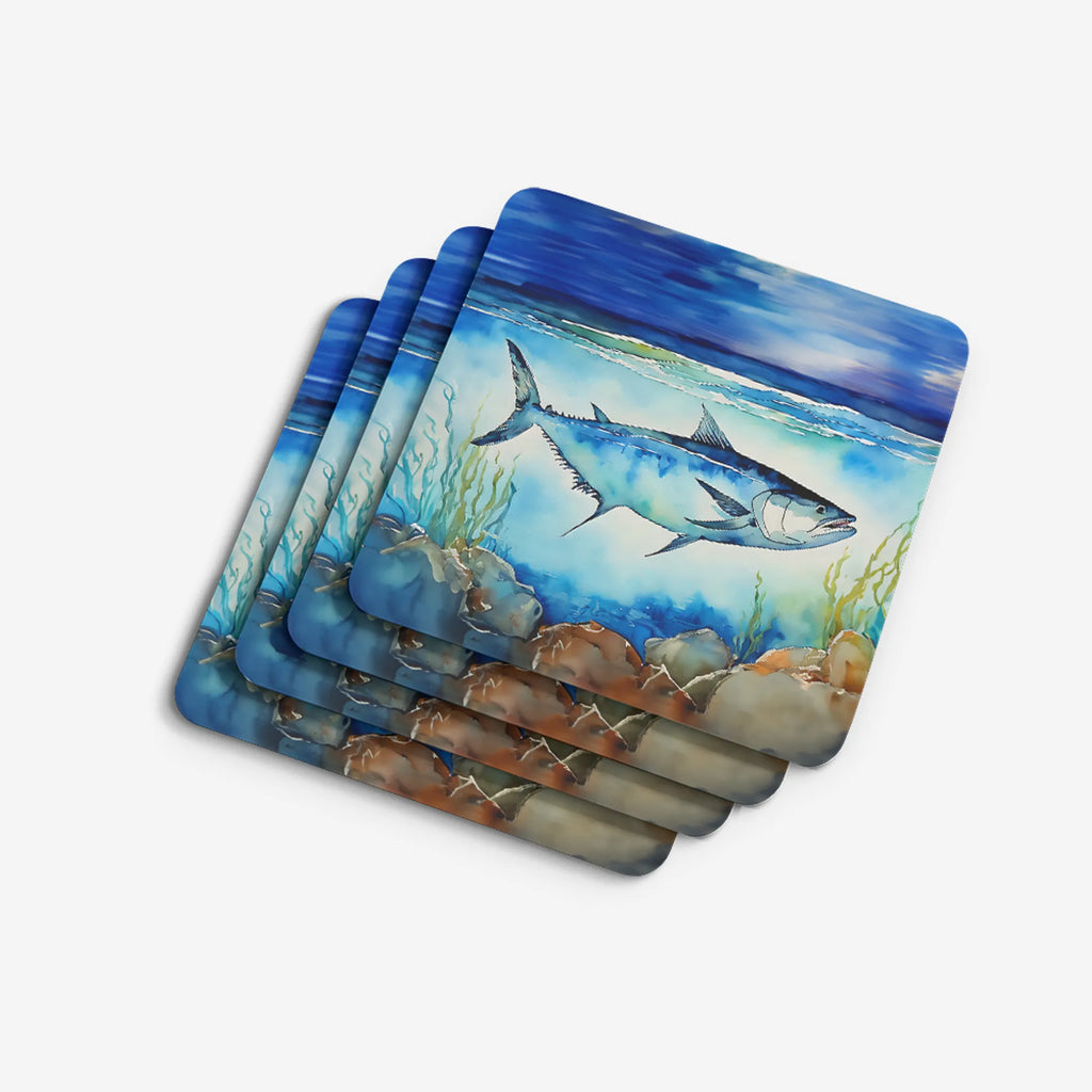 Nautical Collection Foam Coasters - Size: 3.5 | Pack Of: 1 | Collection name: Nautical collection