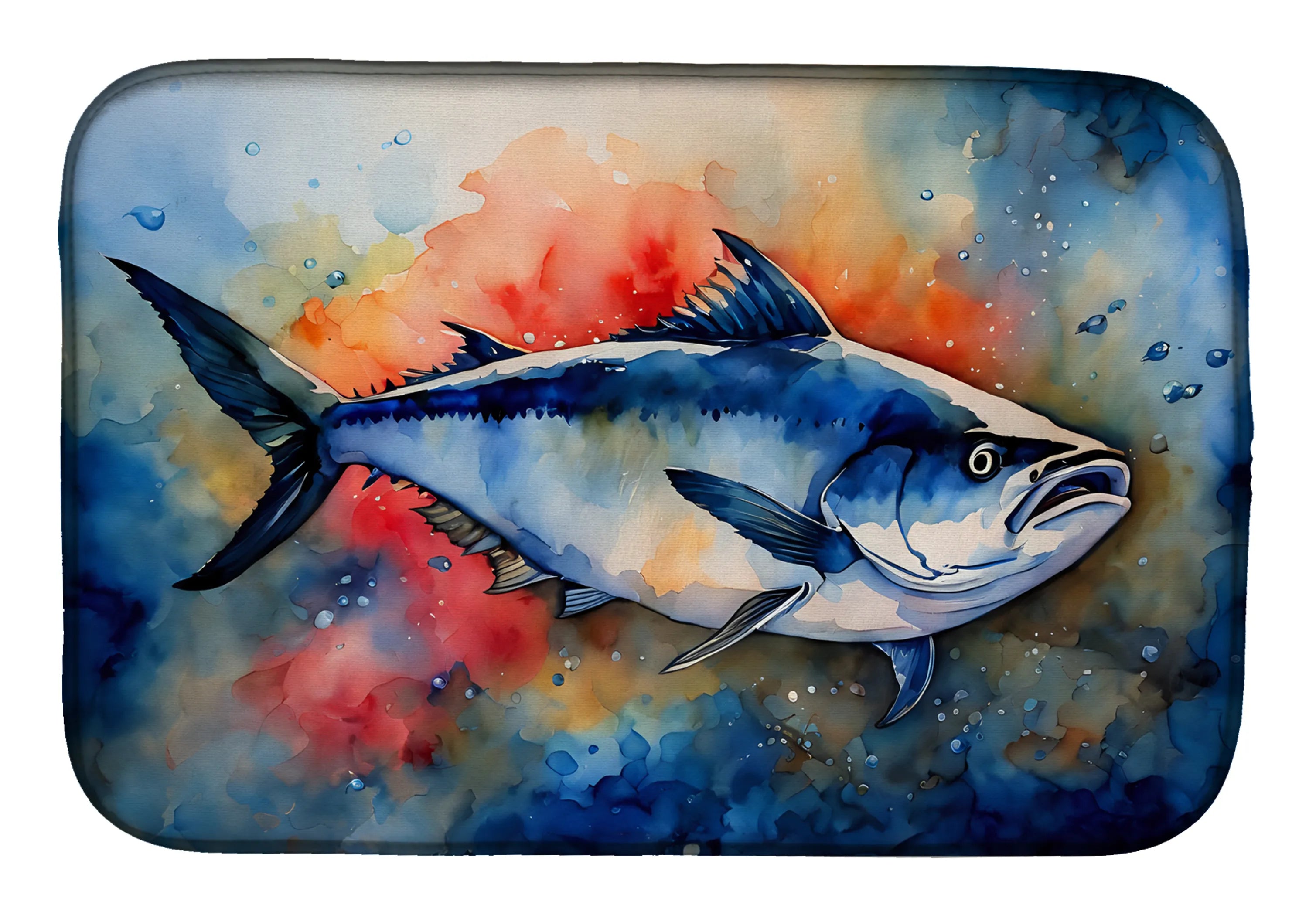 Nautical Collection Dish Drying Mat - Size: 14  X 21" | Pack Of: 1 | Collection name: Nautical collection