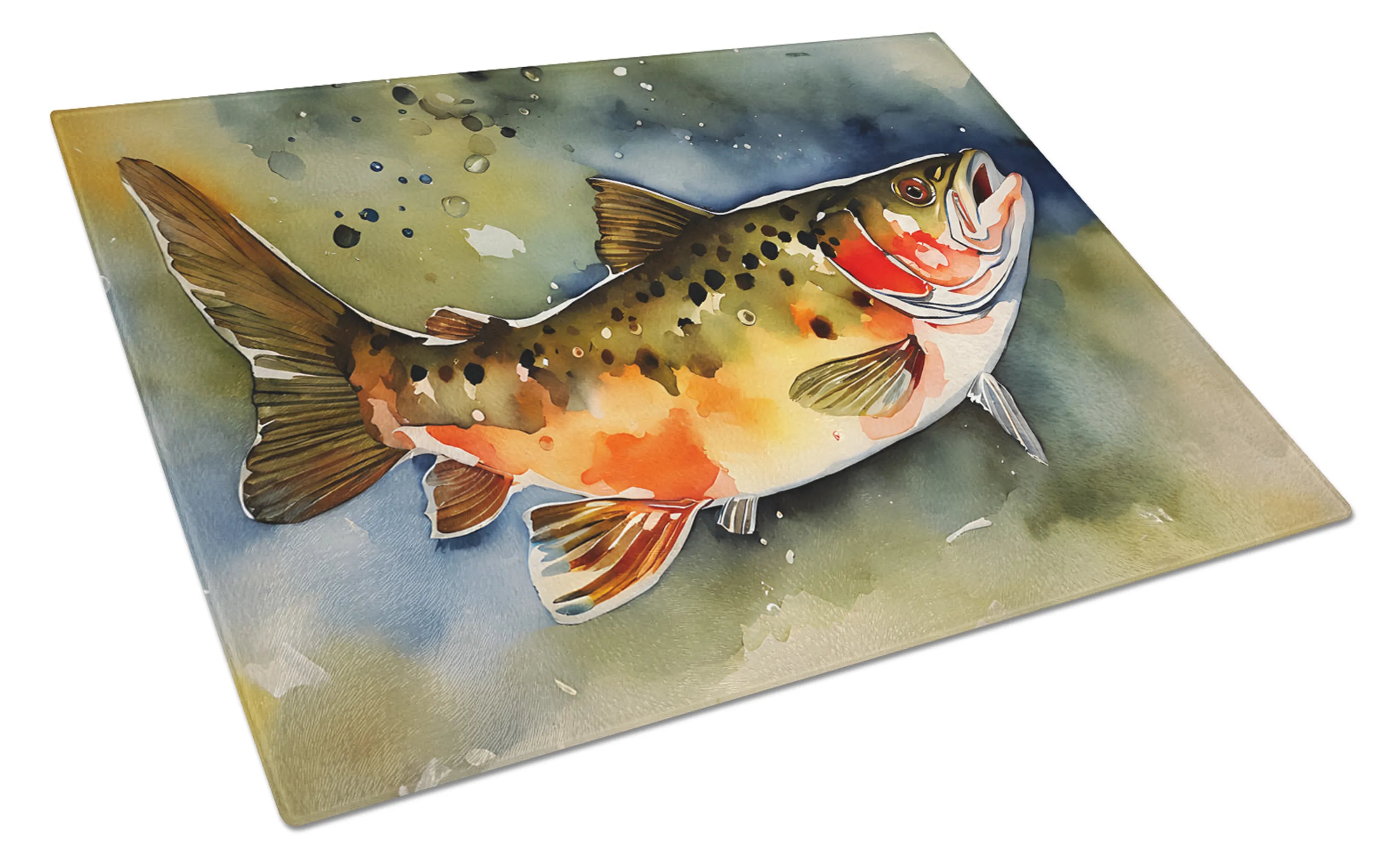 Nautical Collection Glass Cutting Board - Size: LARGE | Pack Of: 1 | Collection name: Nautical collection