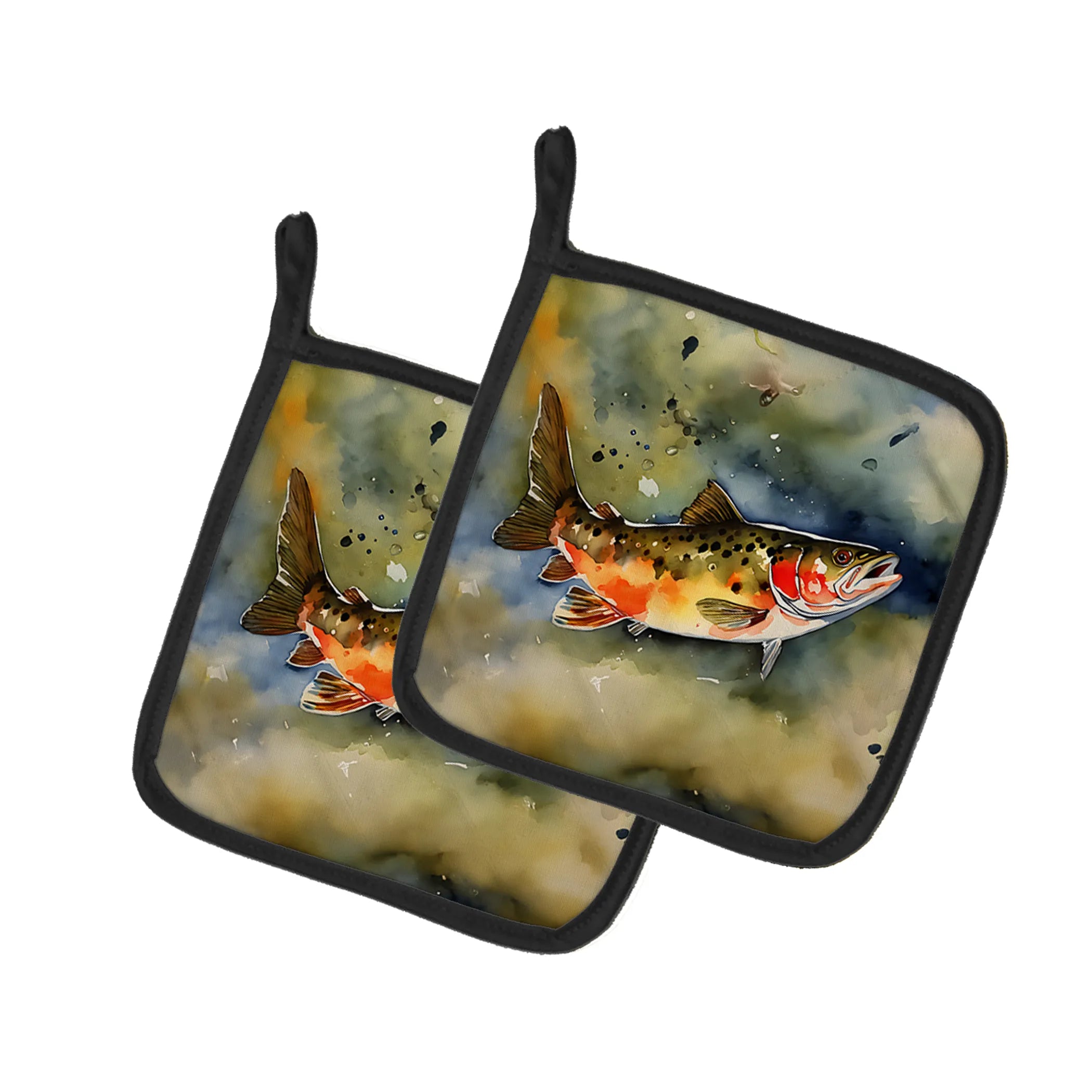 Nautical Collection Pair of Pot Holders - Size: 7.5HX7.5W | Pack Of: 1 | Collection name: Nautical collection