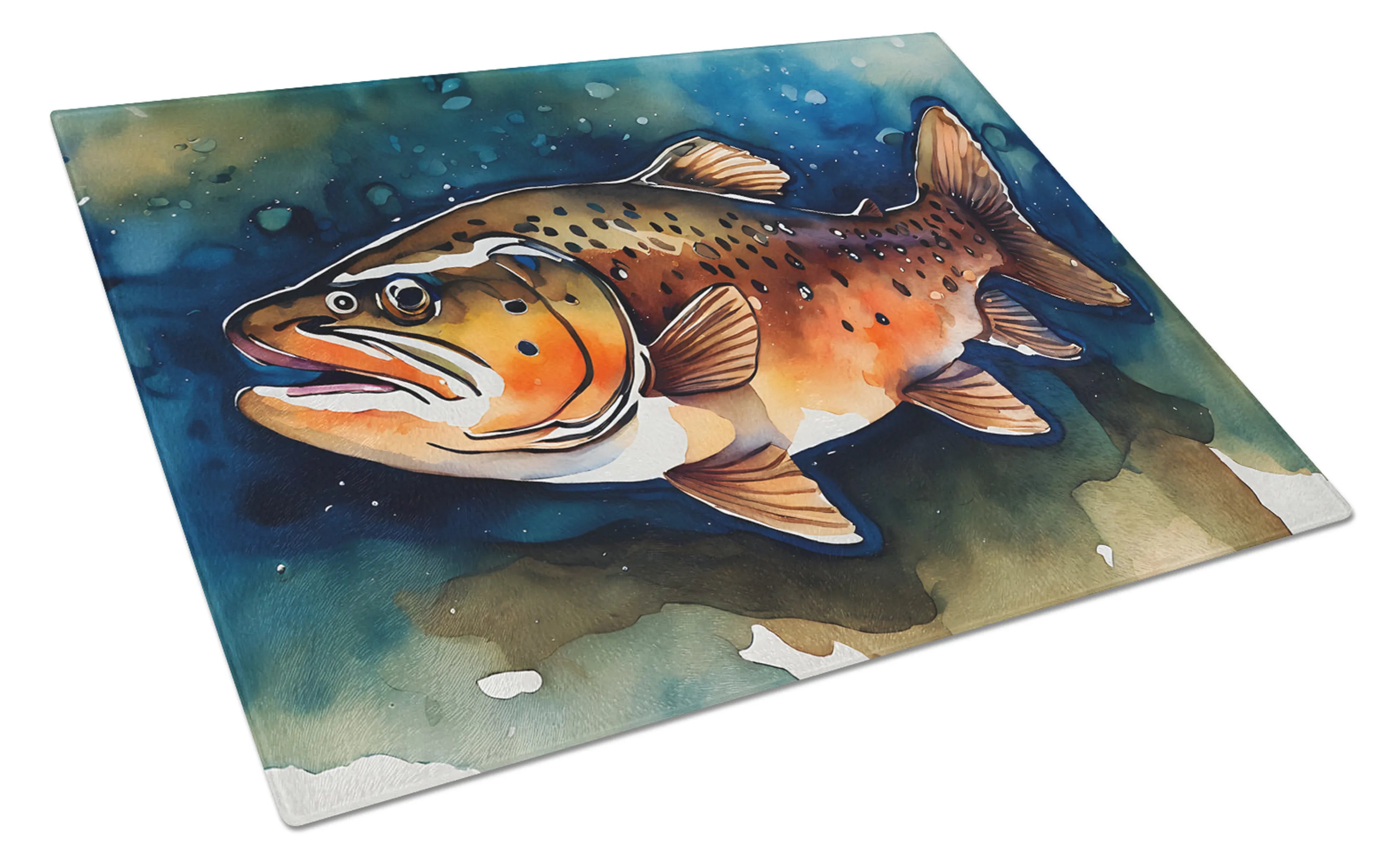 Nautical Collection Glass Cutting Board - Size: LARGE | Pack Of: 1 | Collection name: Nautical collection