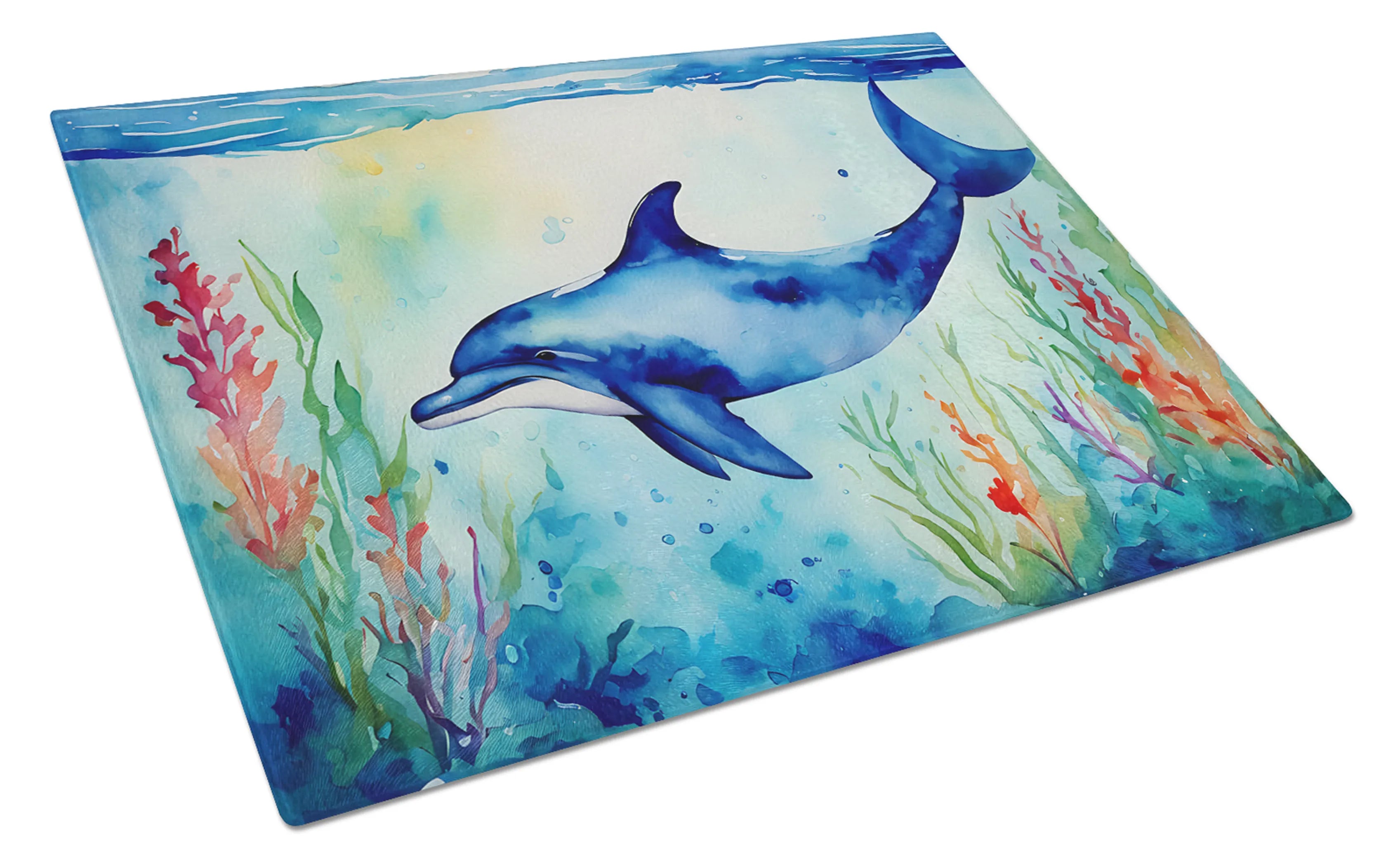 Nautical Collection Glass Cutting Board - Size: LARGE | Pack Of: 1 | Collection name: Nautical collection