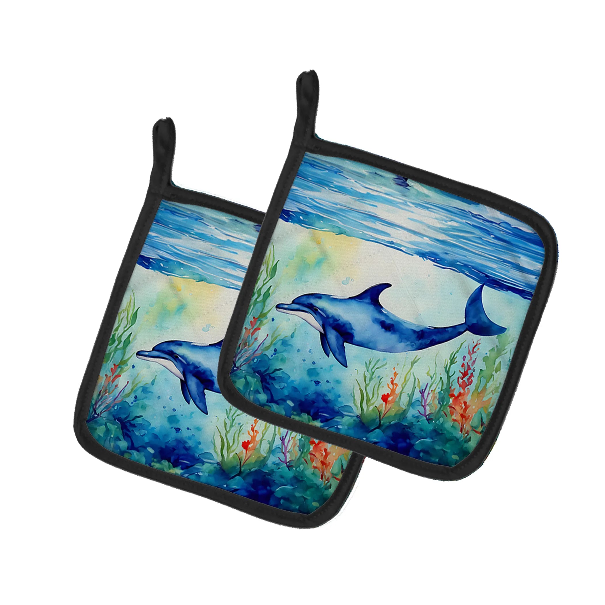 Nautical Collection Pair of Pot Holders - Size: 7.5HX7.5W | Pack Of: 1 | Collection name: Nautical collection