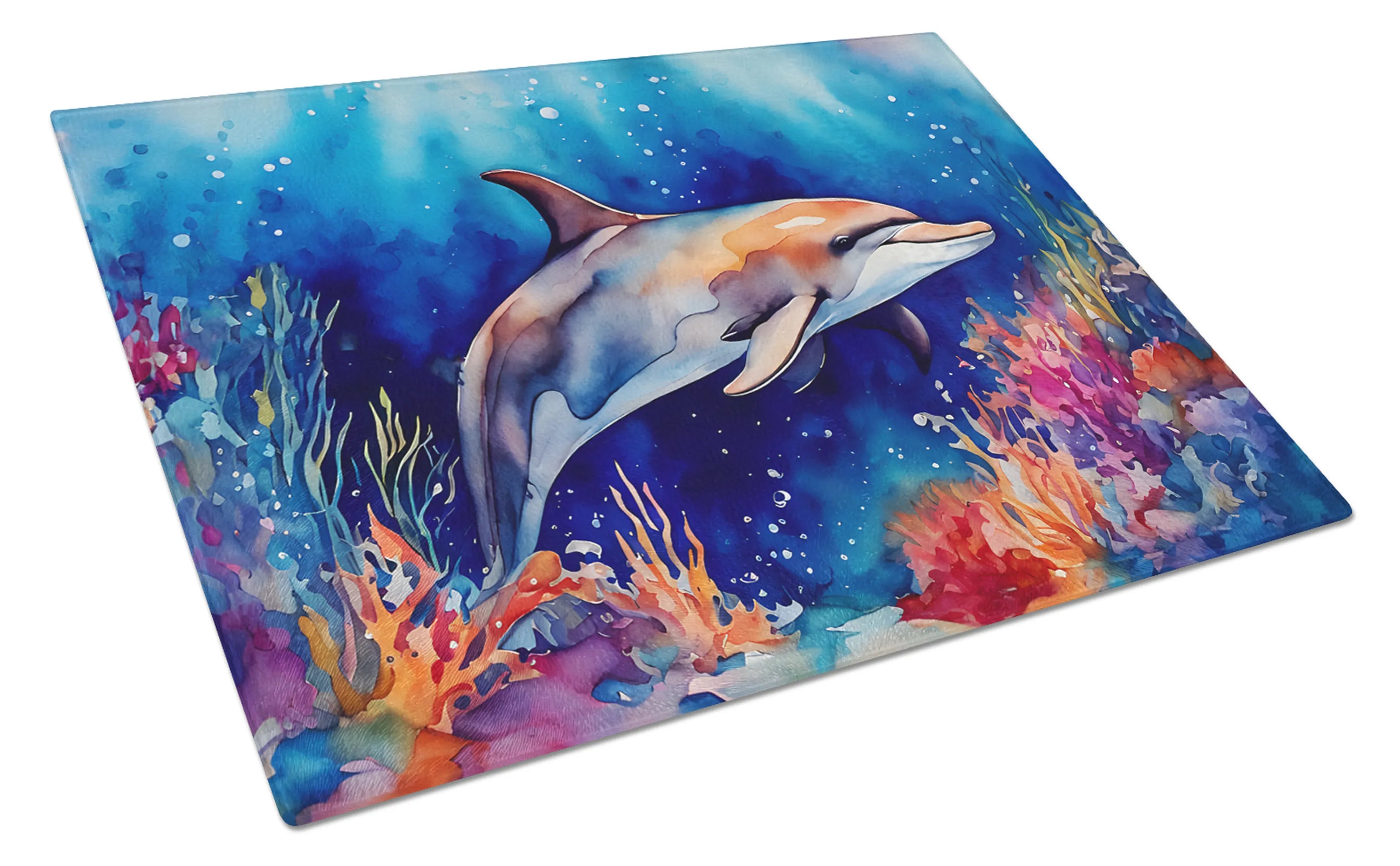 Nautical Collection Glass Cutting Board - Size: LARGE | Pack Of: 1 | Collection name: Nautical collection